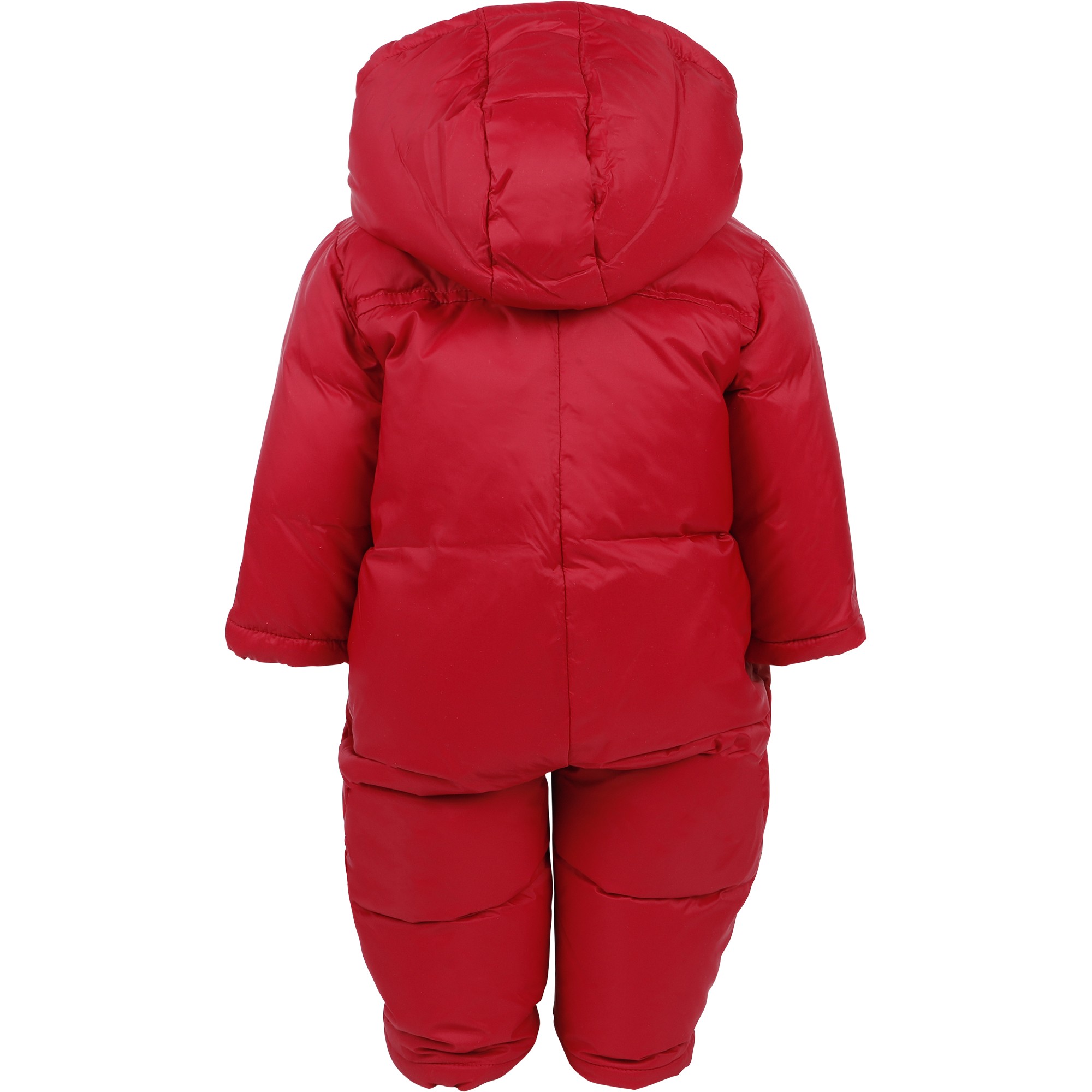 Emporio Armani Baby Snowsuit with Mittens & Booties in Red