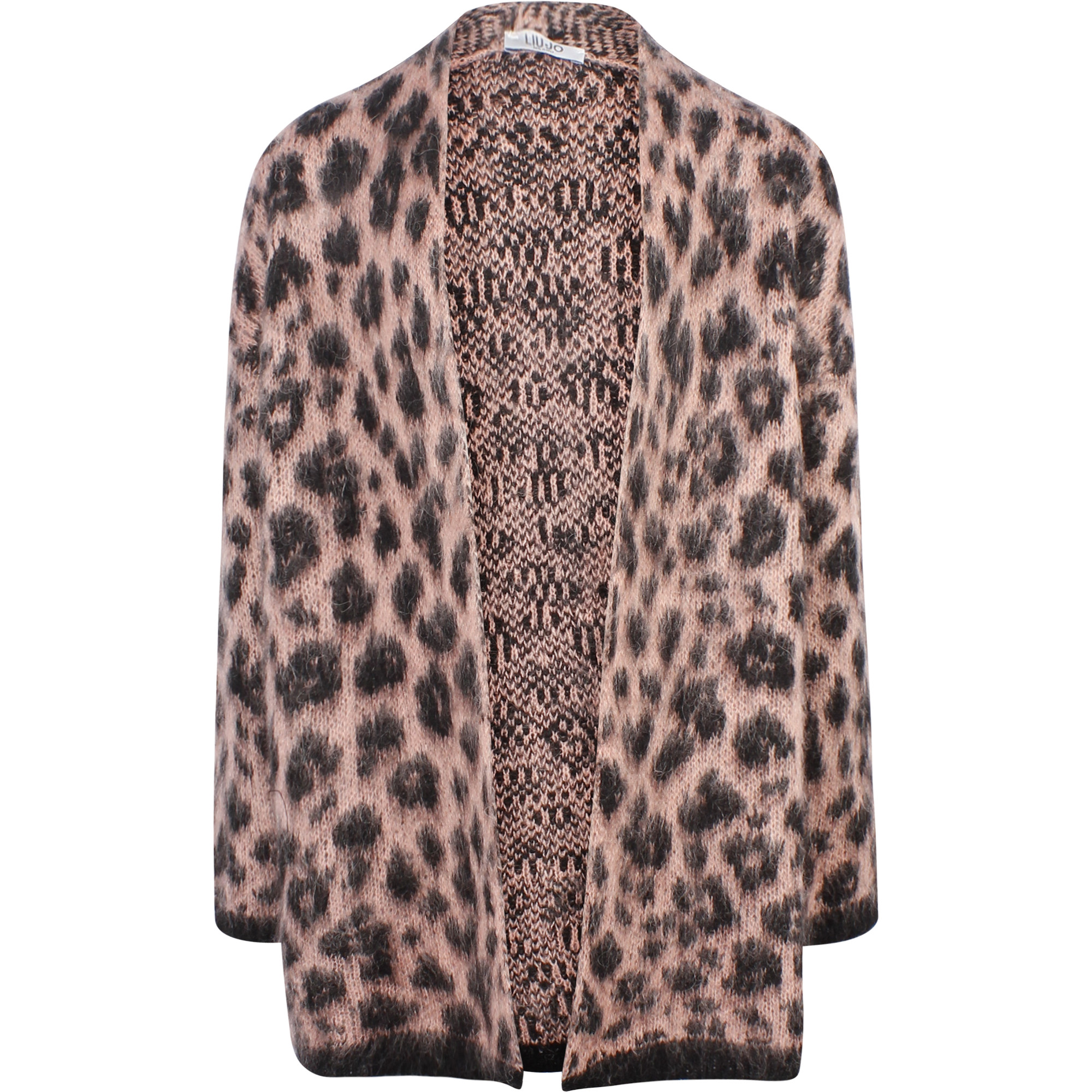 Leopard duster sweater clearance