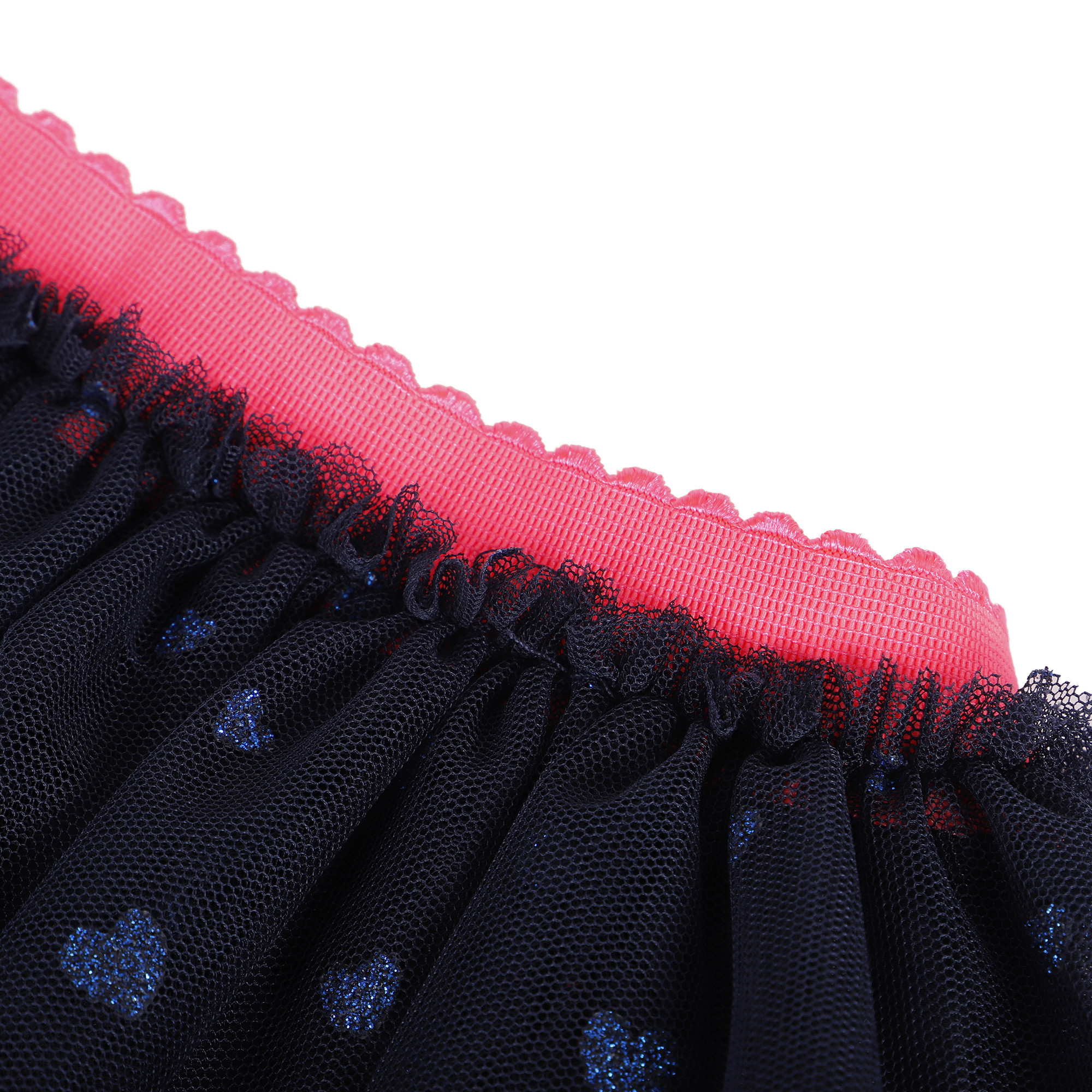 Billieblush Girls Blue Glitter Heart Skirt