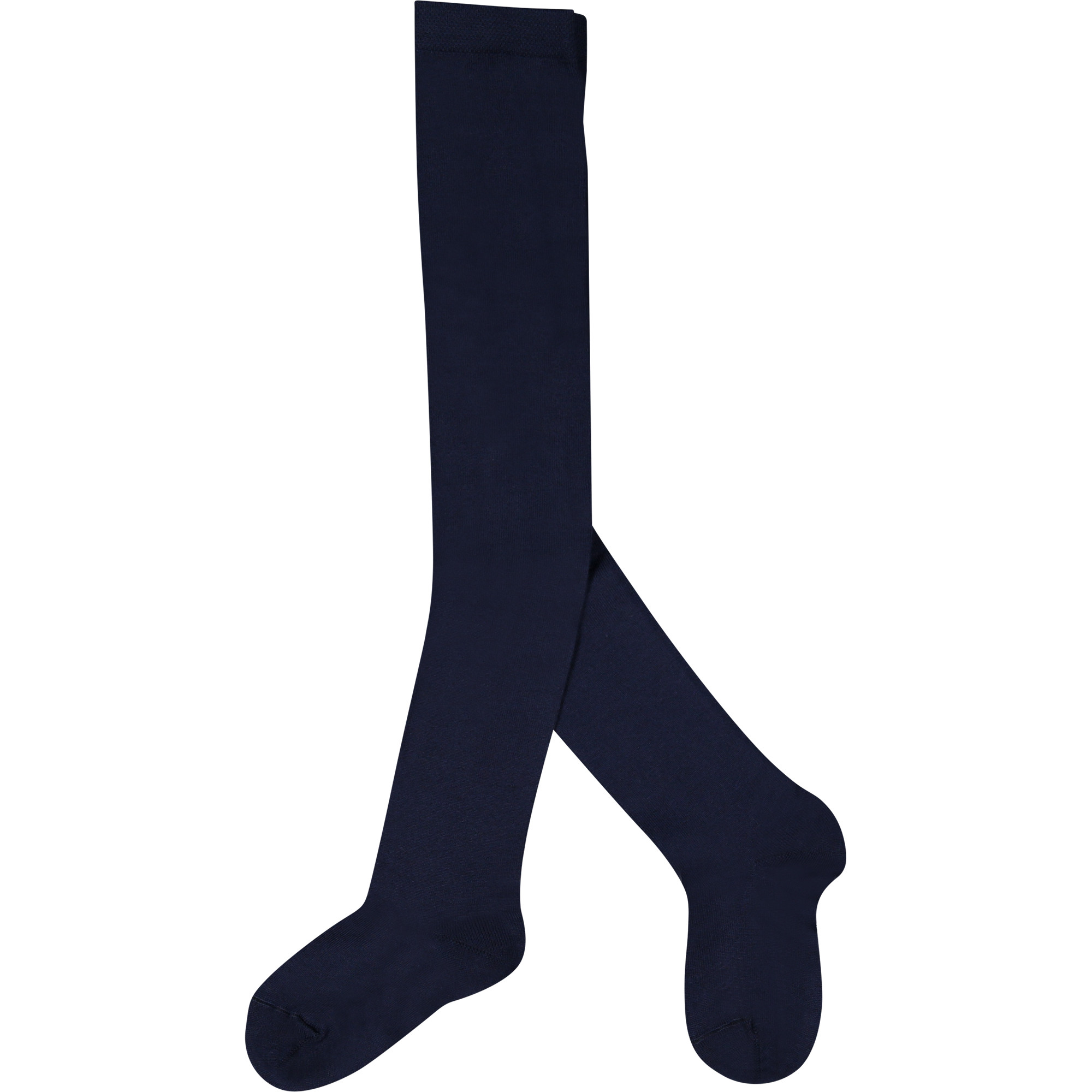 Il Gufo Girls Knit Navy Tights