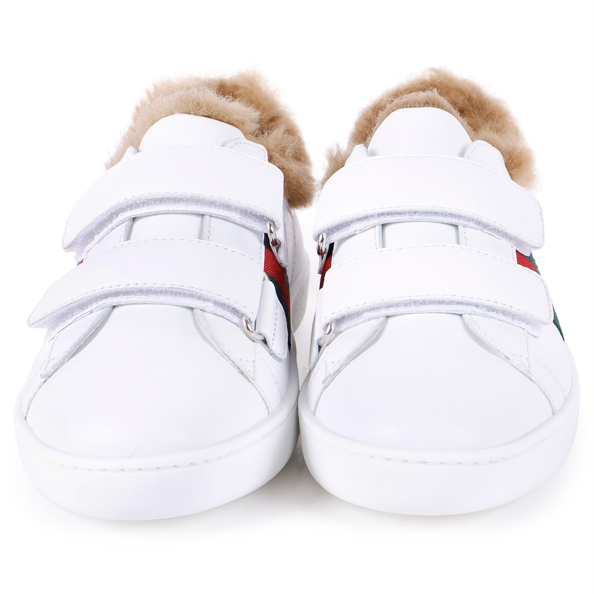 gucci fur sneakers
