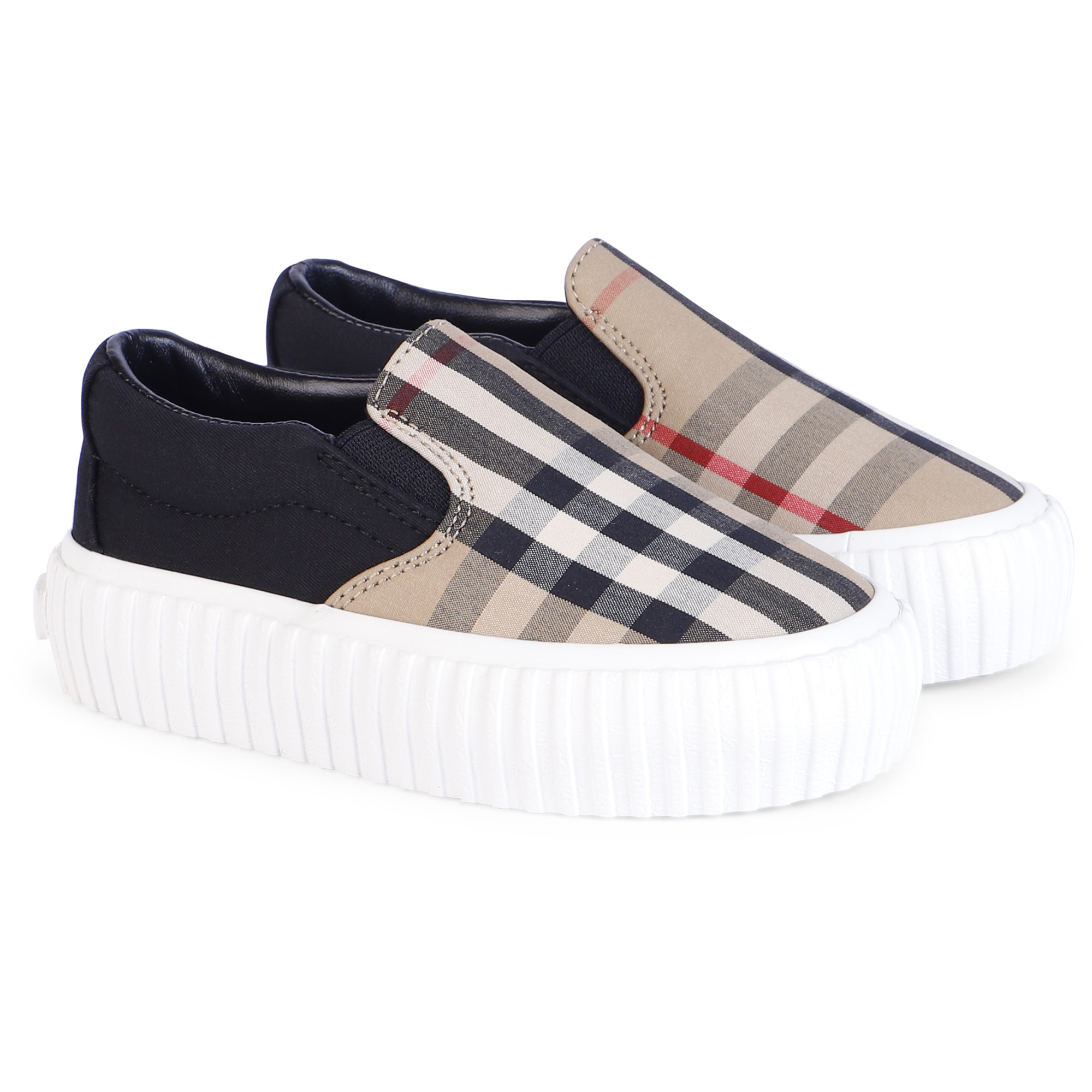 burberry slip on sneakers