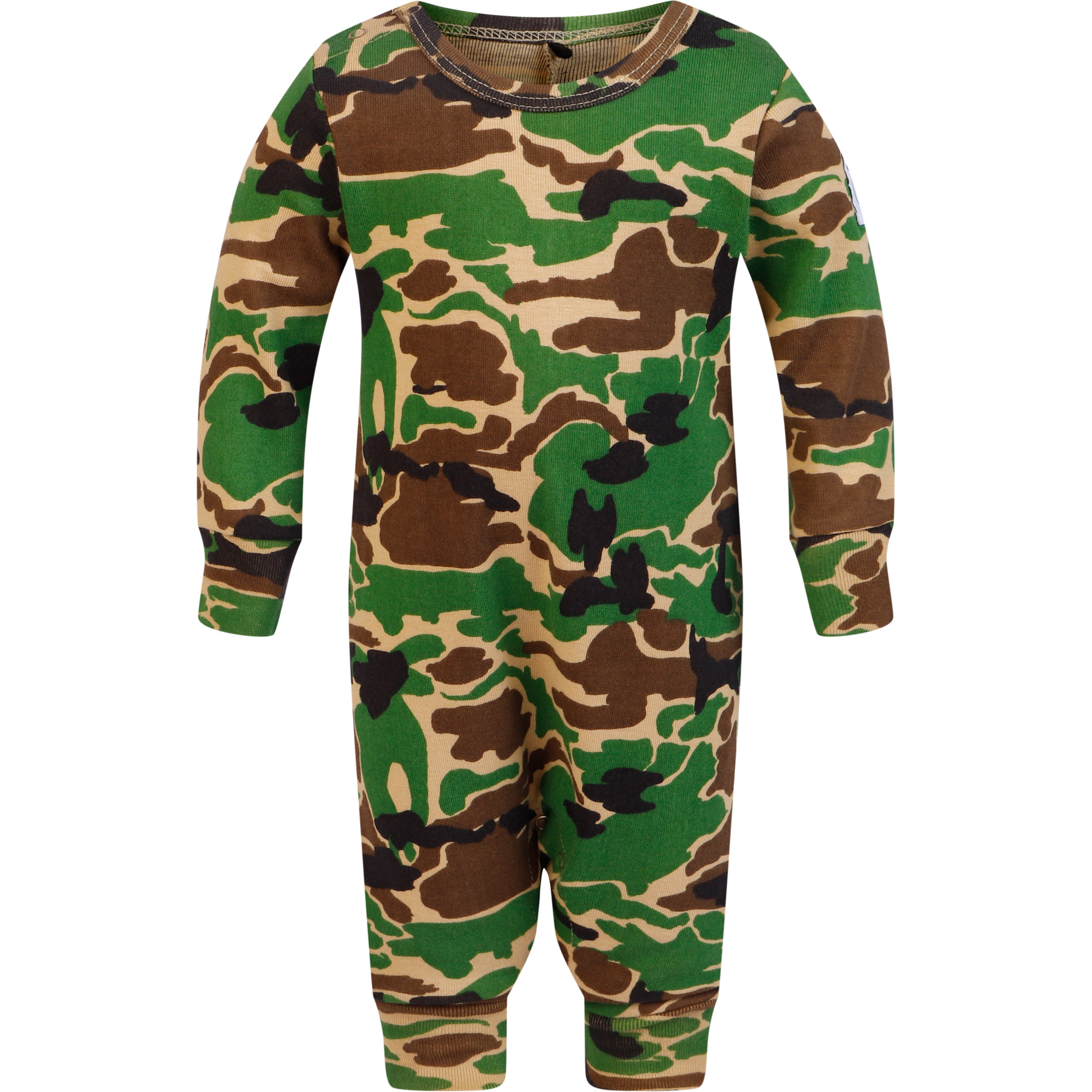 Mini Rodini Baby Camouflage Print Onesie — BAMBINIFASHION.COM