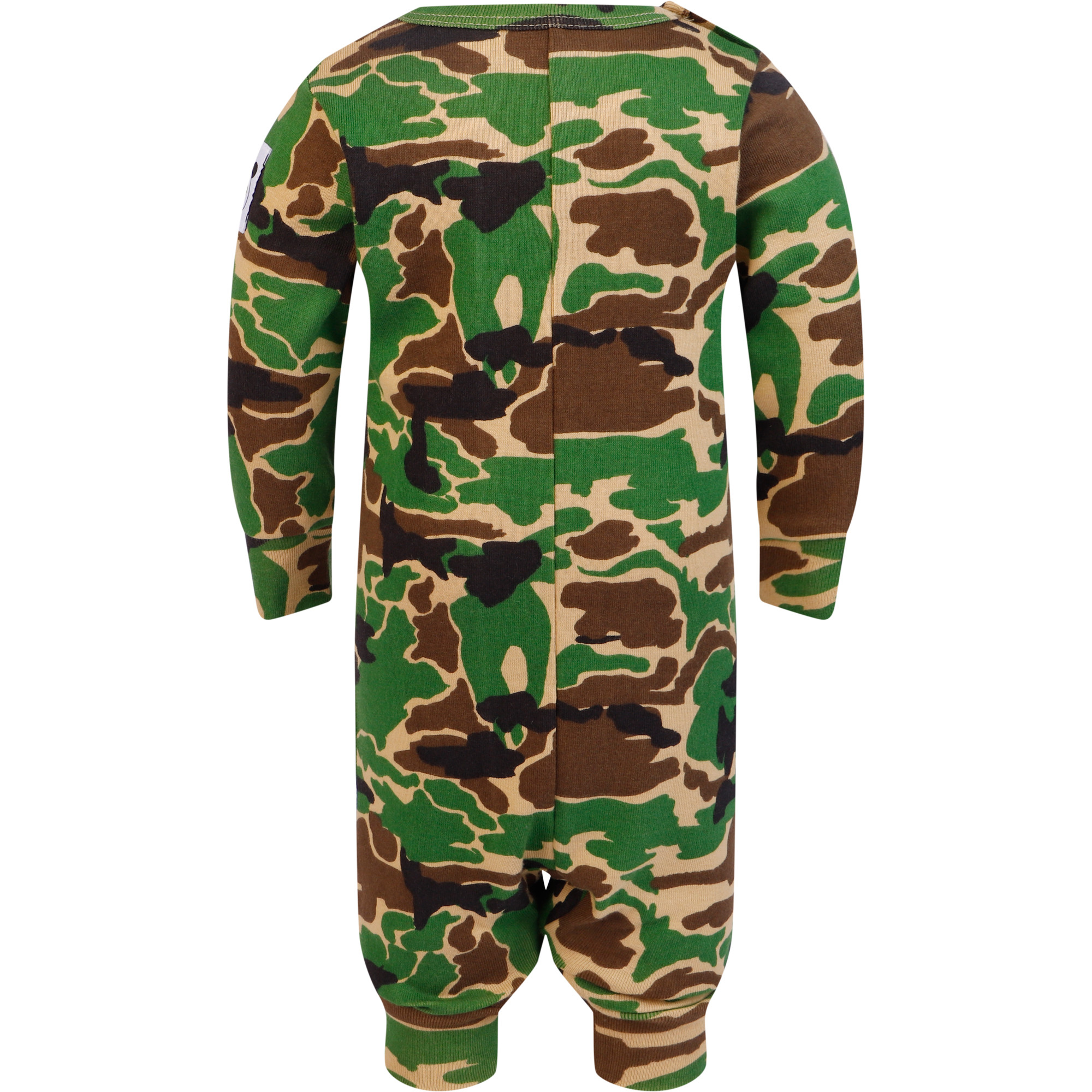 Mini Rodini Baby Camouflage Print Onesie —