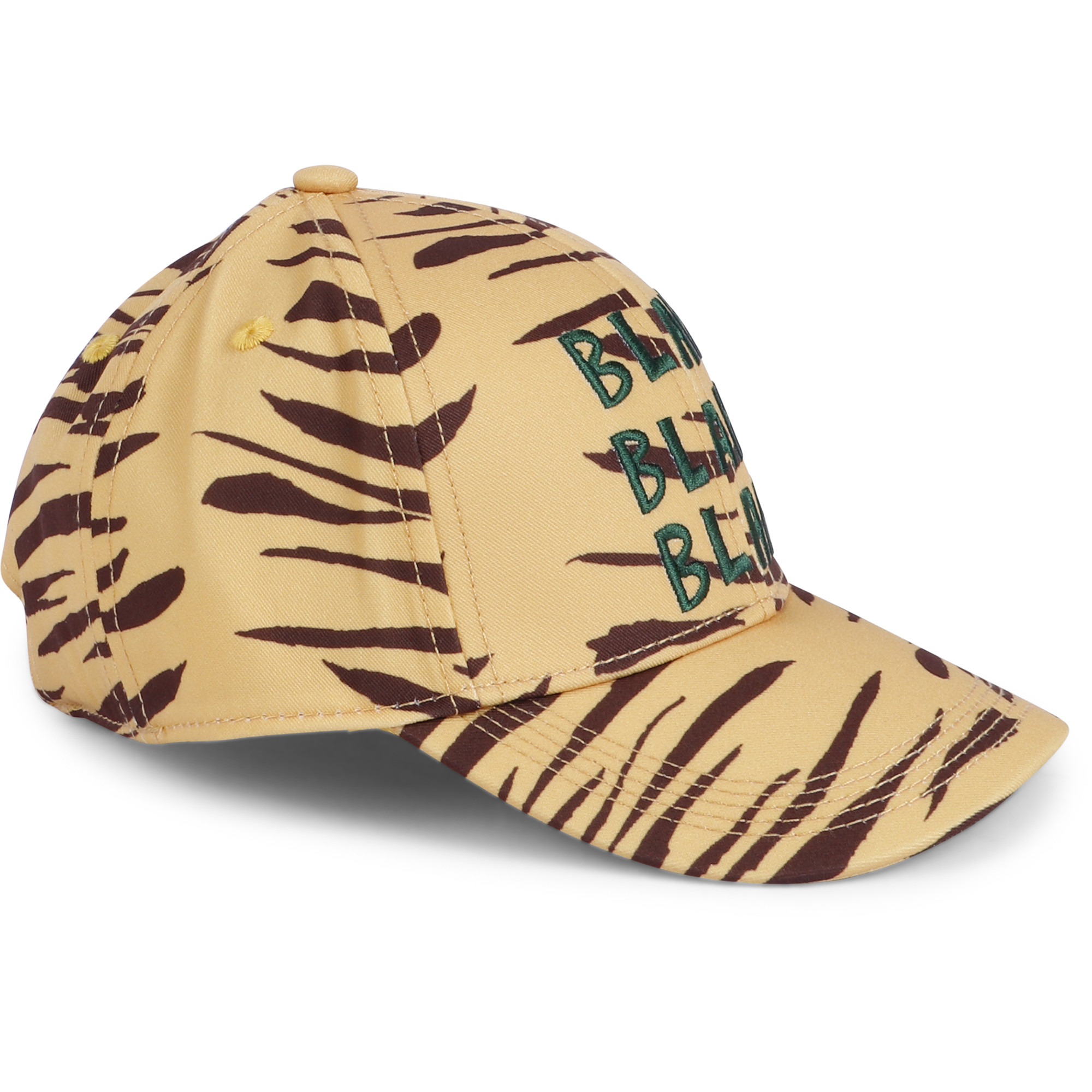 Mini Rodini BLAH BLAH BLAH Tiger Stripe Hat