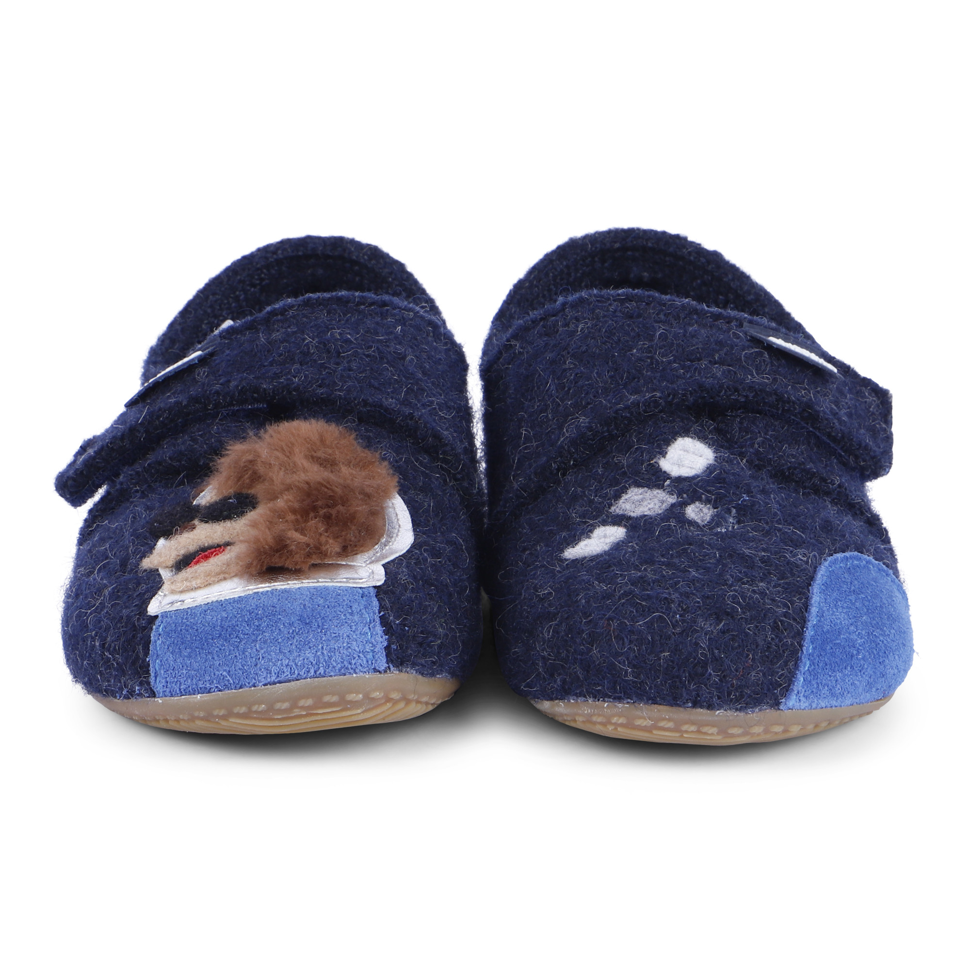 Living Kitzbühel Wool House Slippers in Navy —