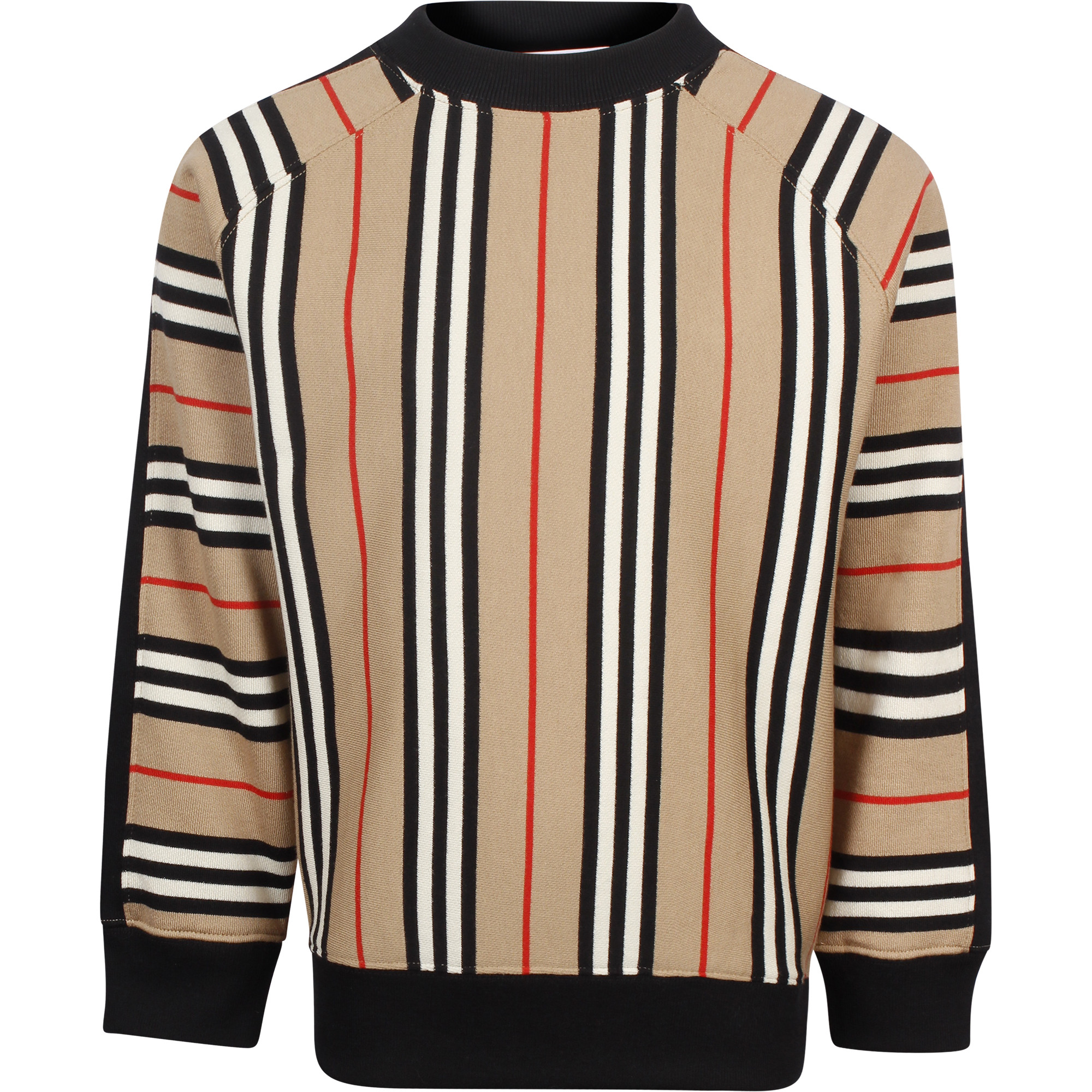 burberry icon stripe sweatshirt