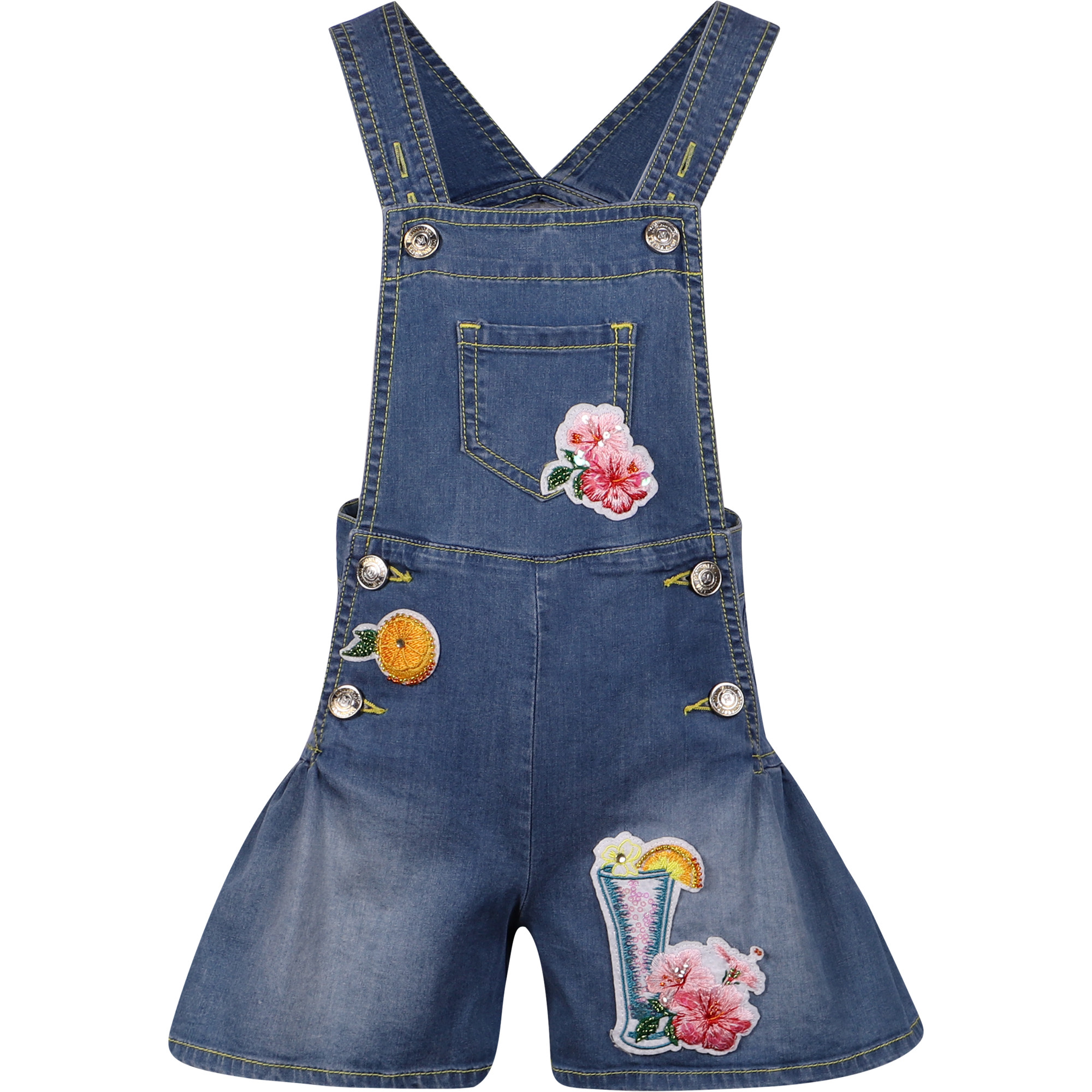 flare dungarees