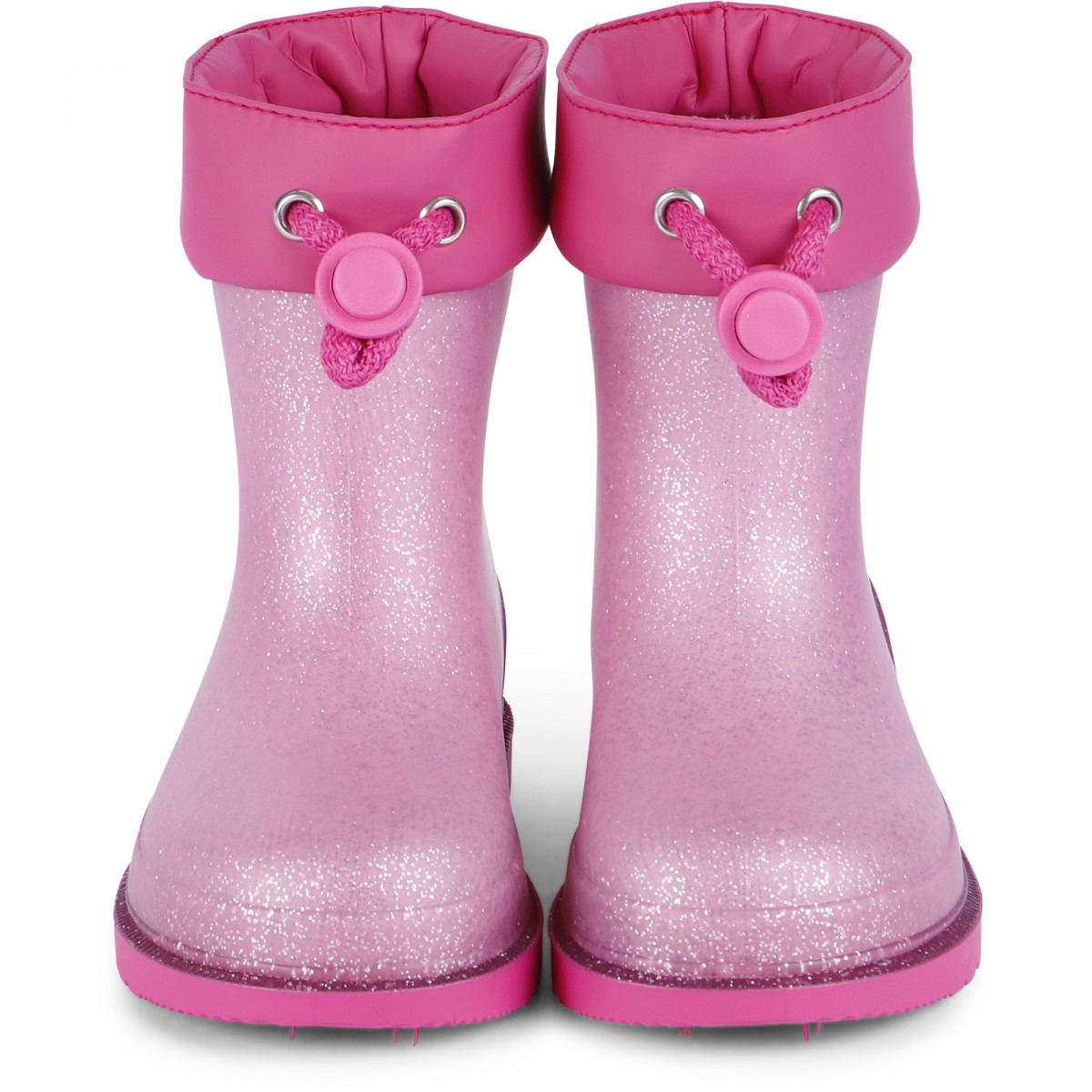 Igor Girls Rain Boots in TwoTone Pink
