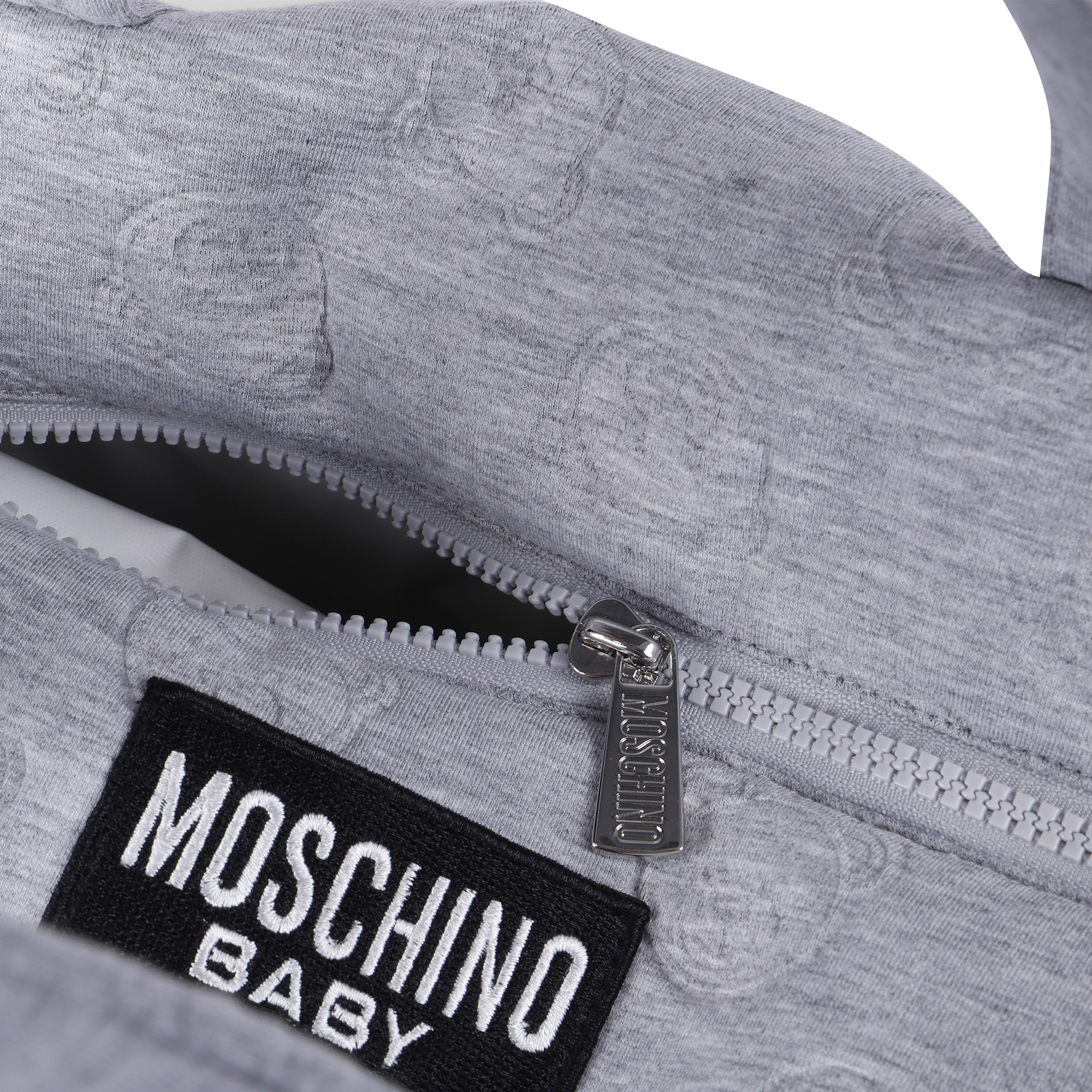 moschino baby bolsa grey
