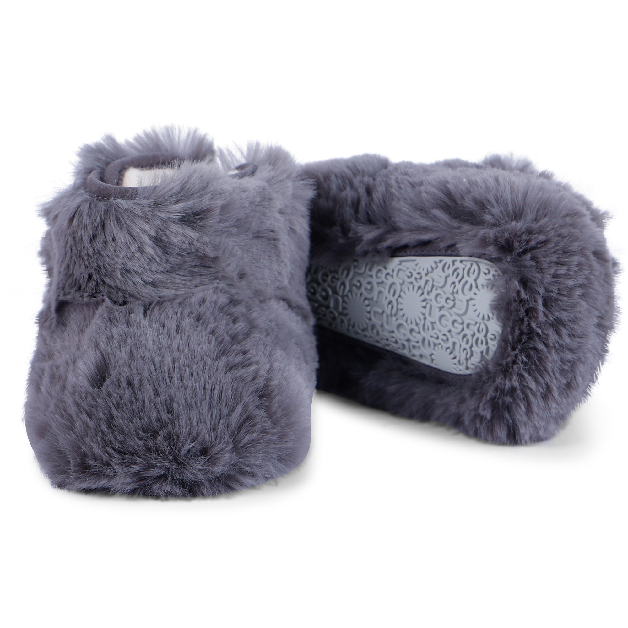 Ugg Baby Fuffy Bootees In Grey Bambinifashion Com Bambinifashion Com Good properties and functional features in men's ankle boots. bambini fashion