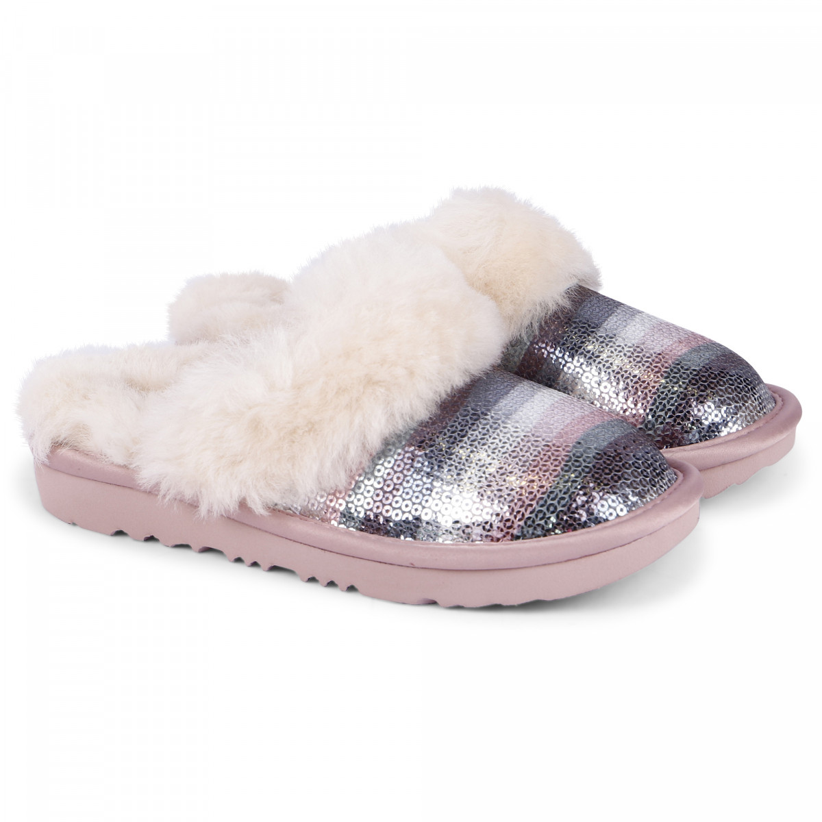 pink sequin ugg slippers