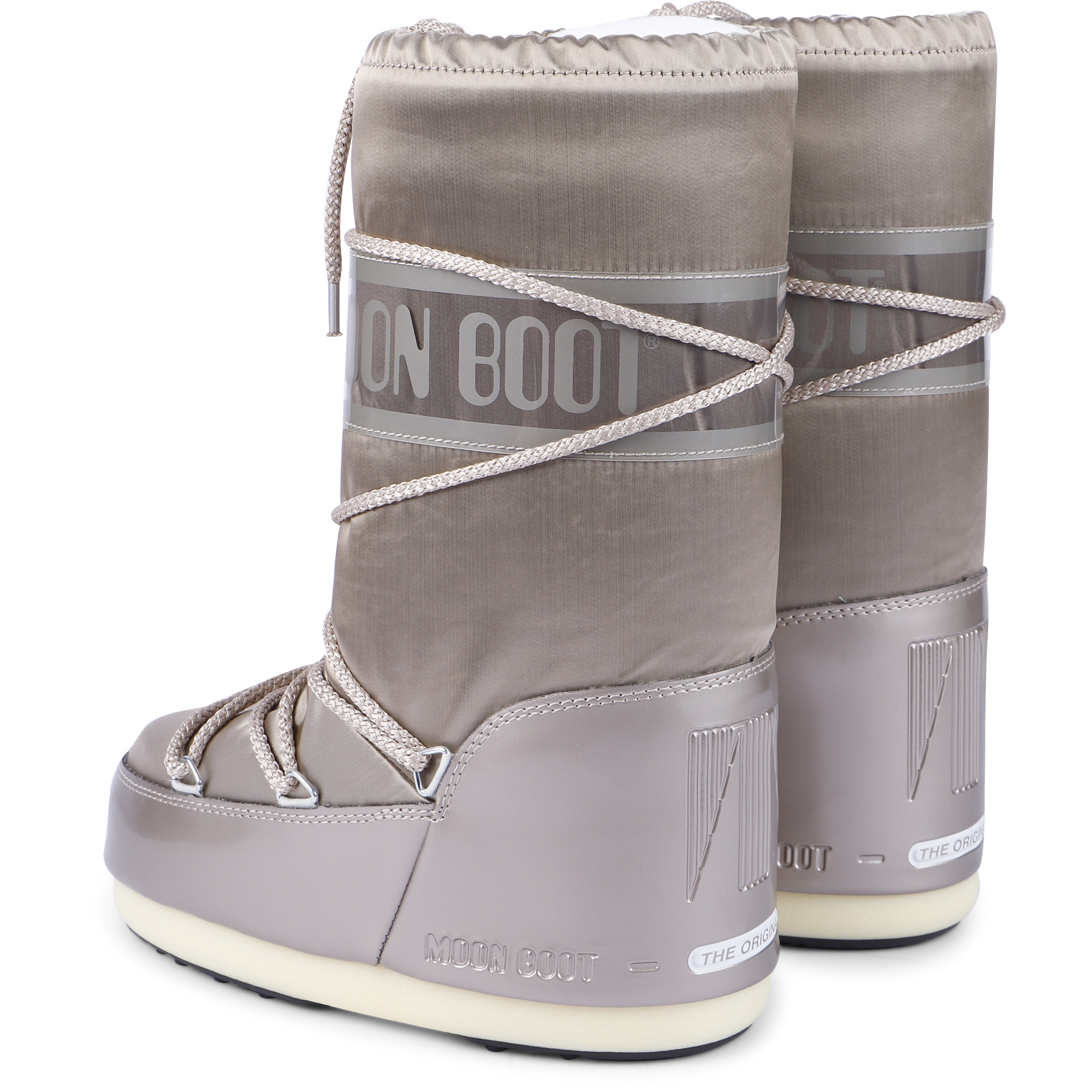 metallic moon boots