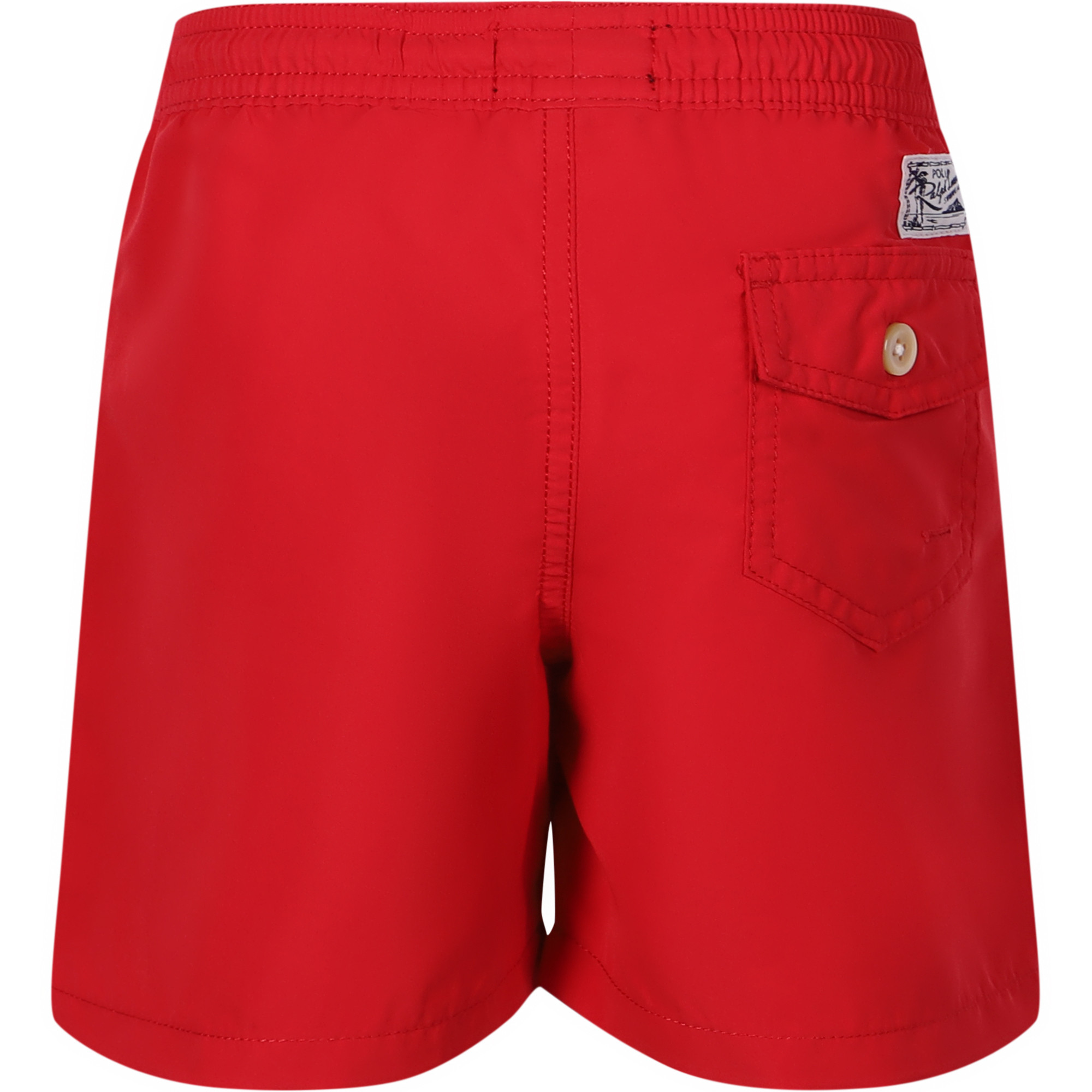Polo Ralph Lauren Boys Drawstring Shorts in Red —