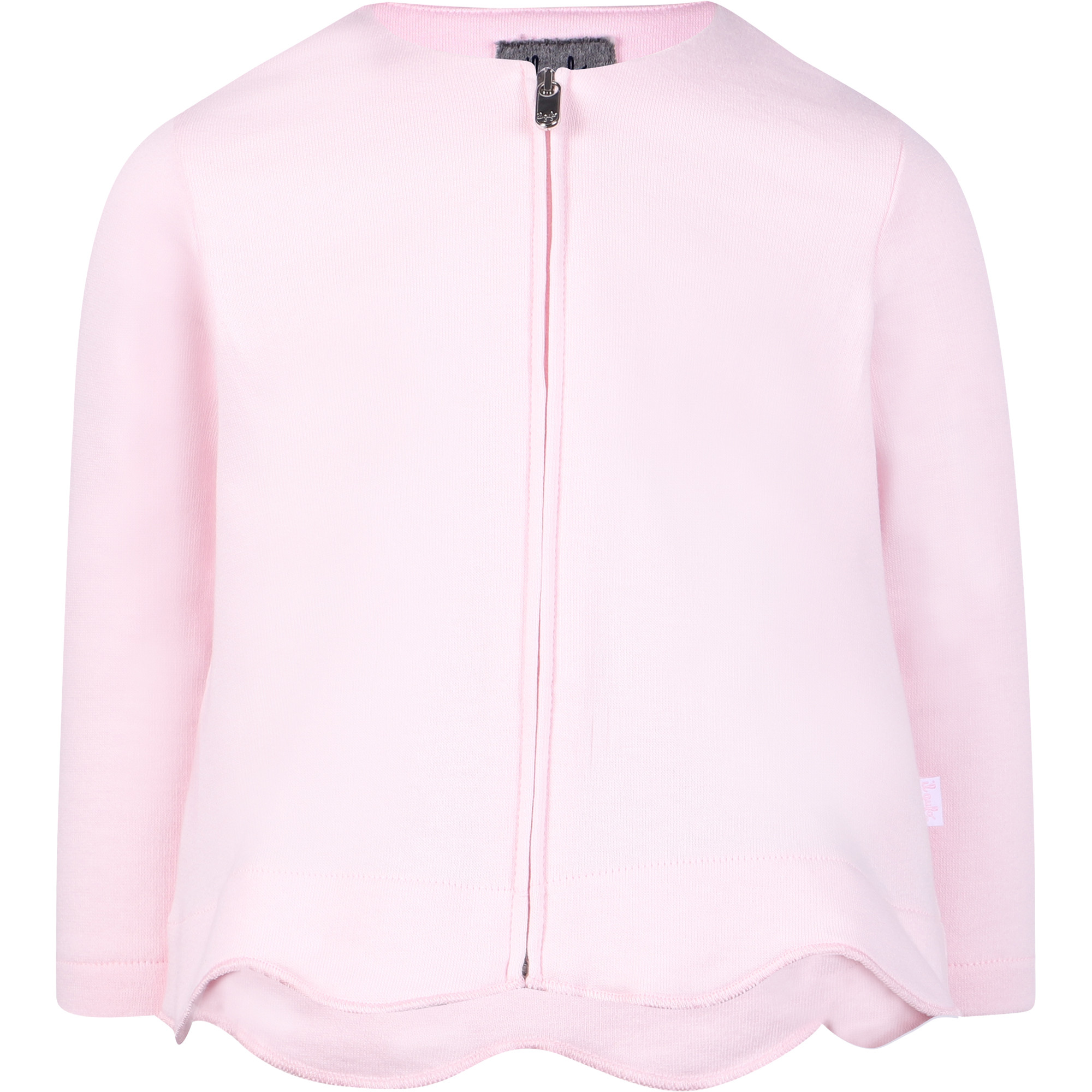 pink zip up top