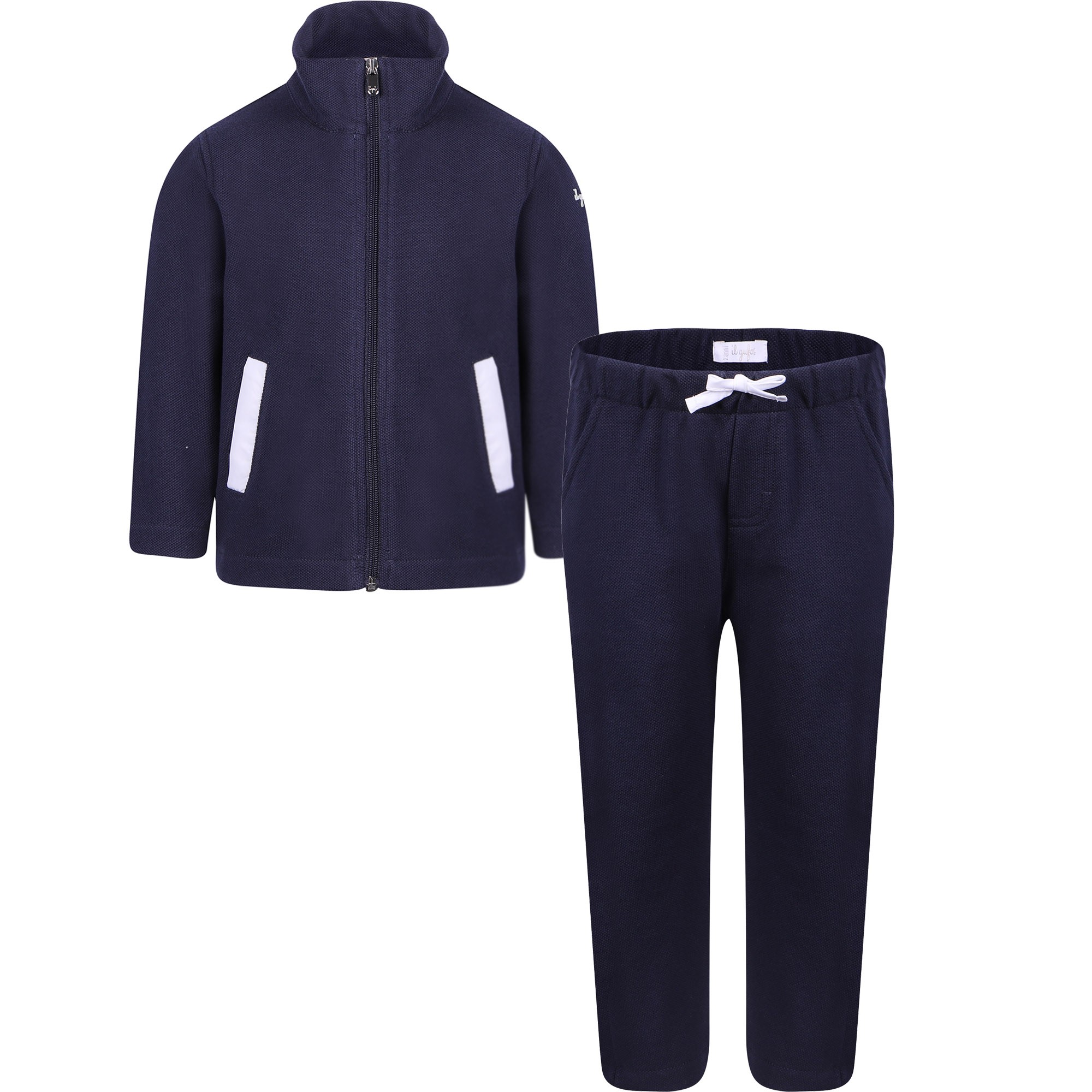 Il Gufo Boys Tracksuit Set in Navy —