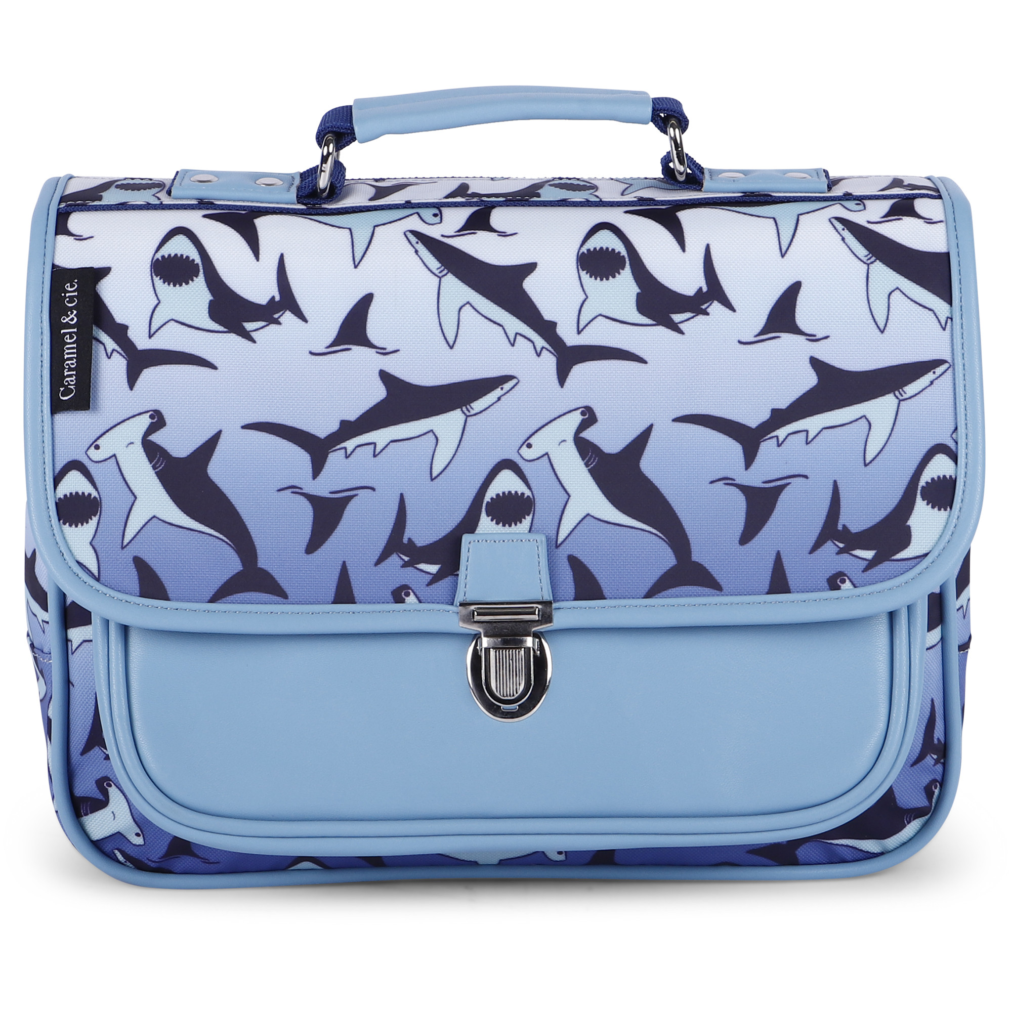 shark print backpack