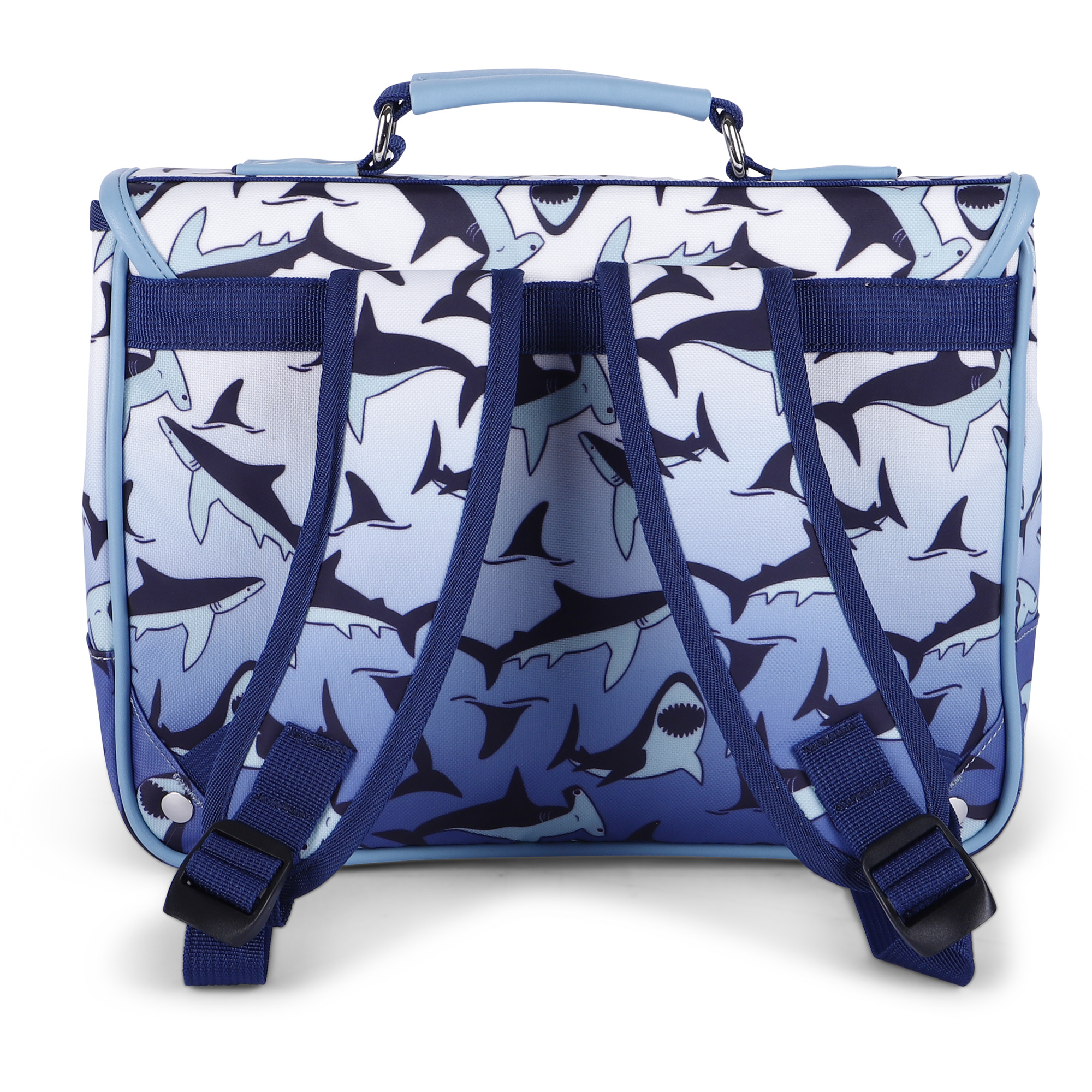 shark print backpack