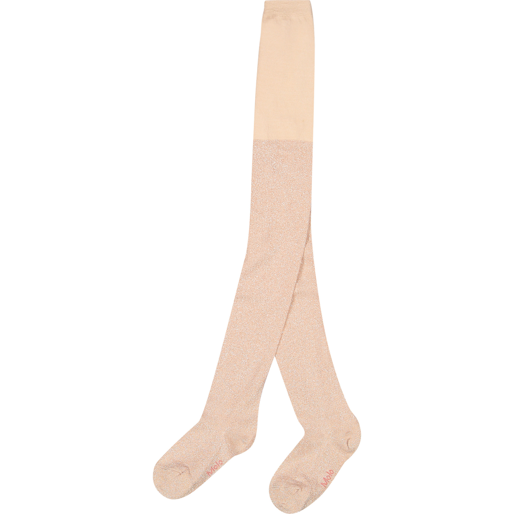 Molo Girls Glitter Tights in Light Pink