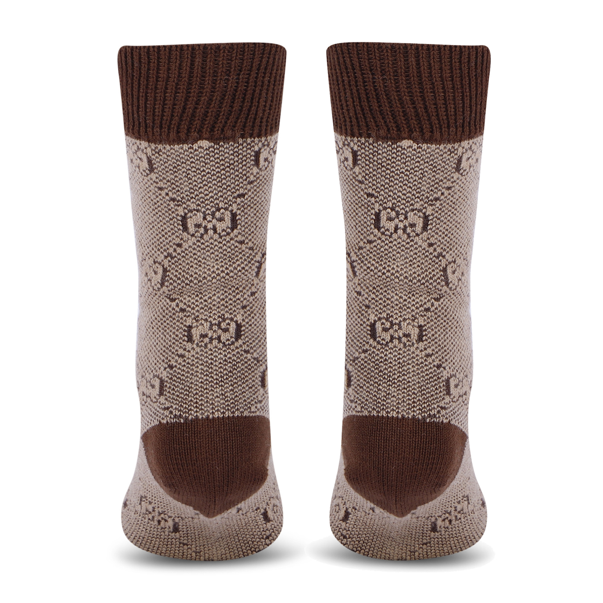 Gucci Classic GG Socks in Brown