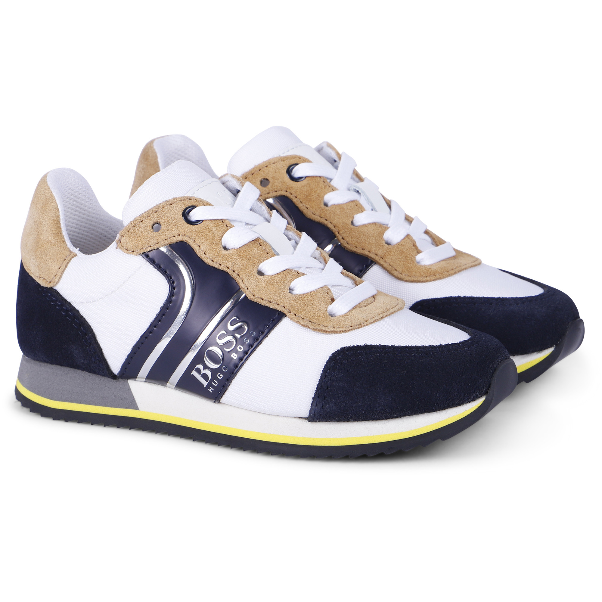 Boss Boss Multi Colored Boys� Sneakers —