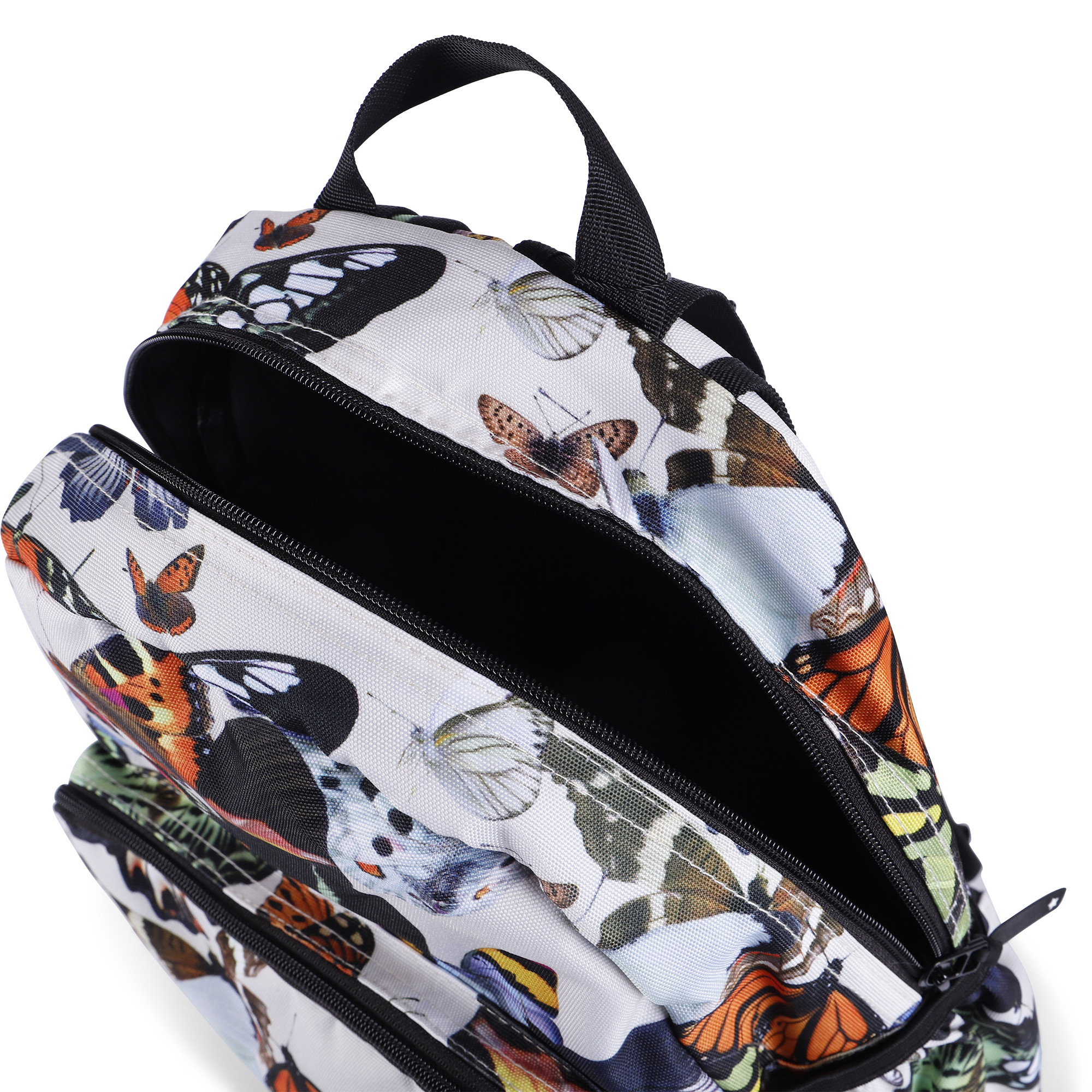 clear butterfly backpack