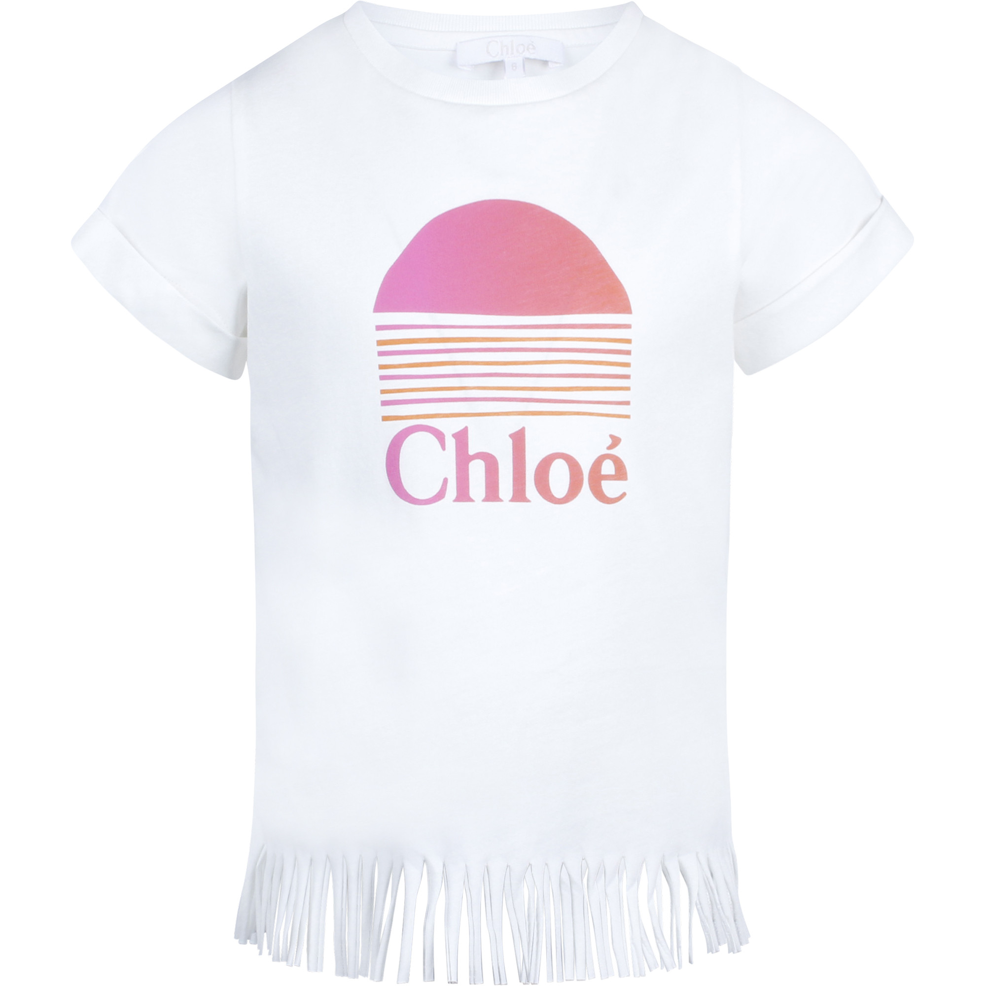 chloe logo t shirt