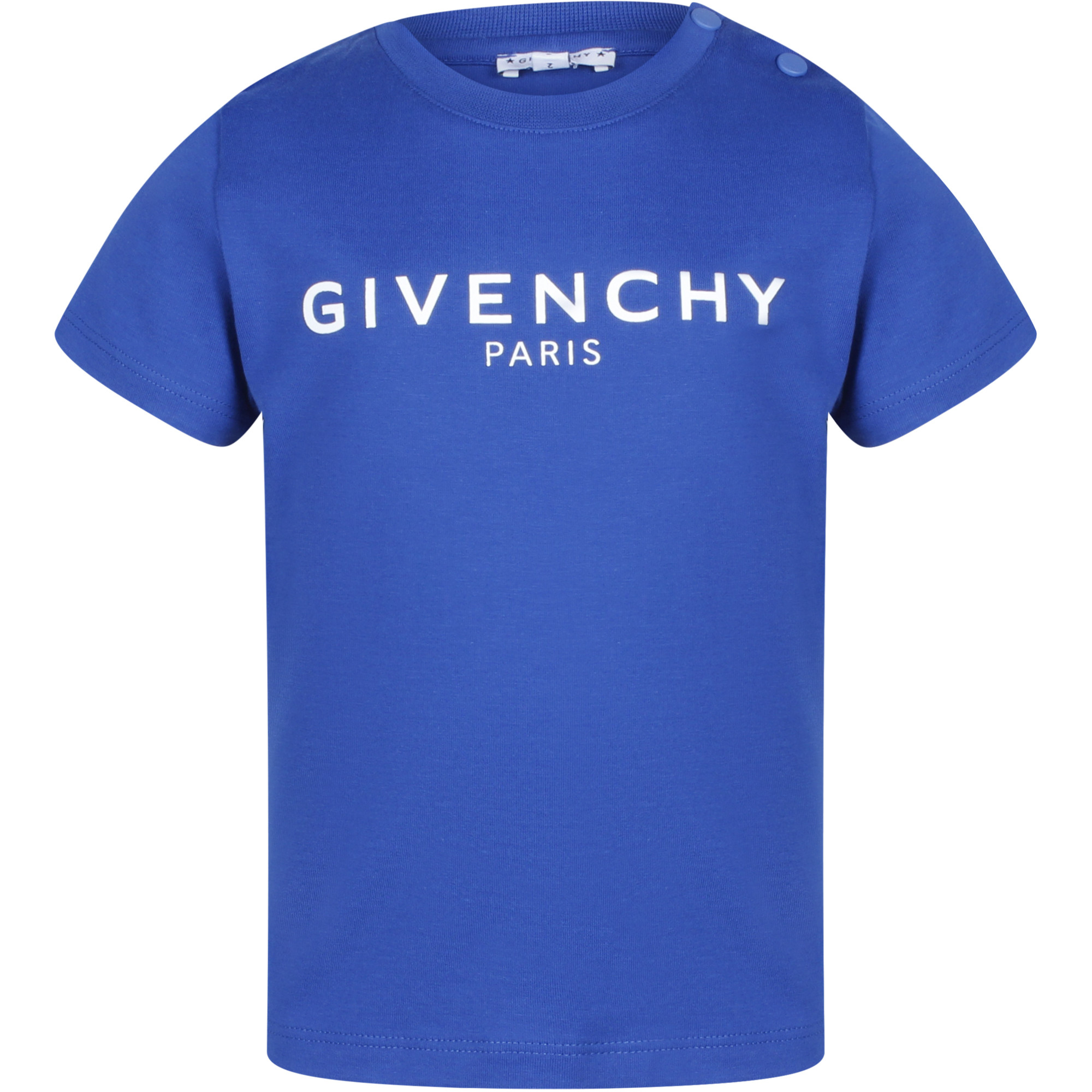 Givenchy Boys' Logo TShirt in Blue