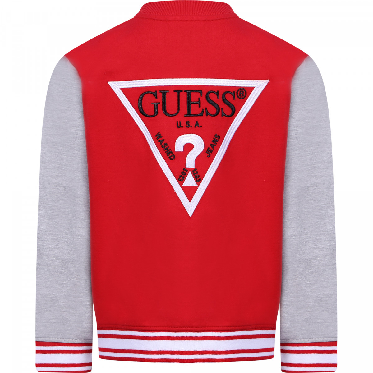 Guess Classic Varsity Jacket in Red â BAMBINIFASHION.COM
