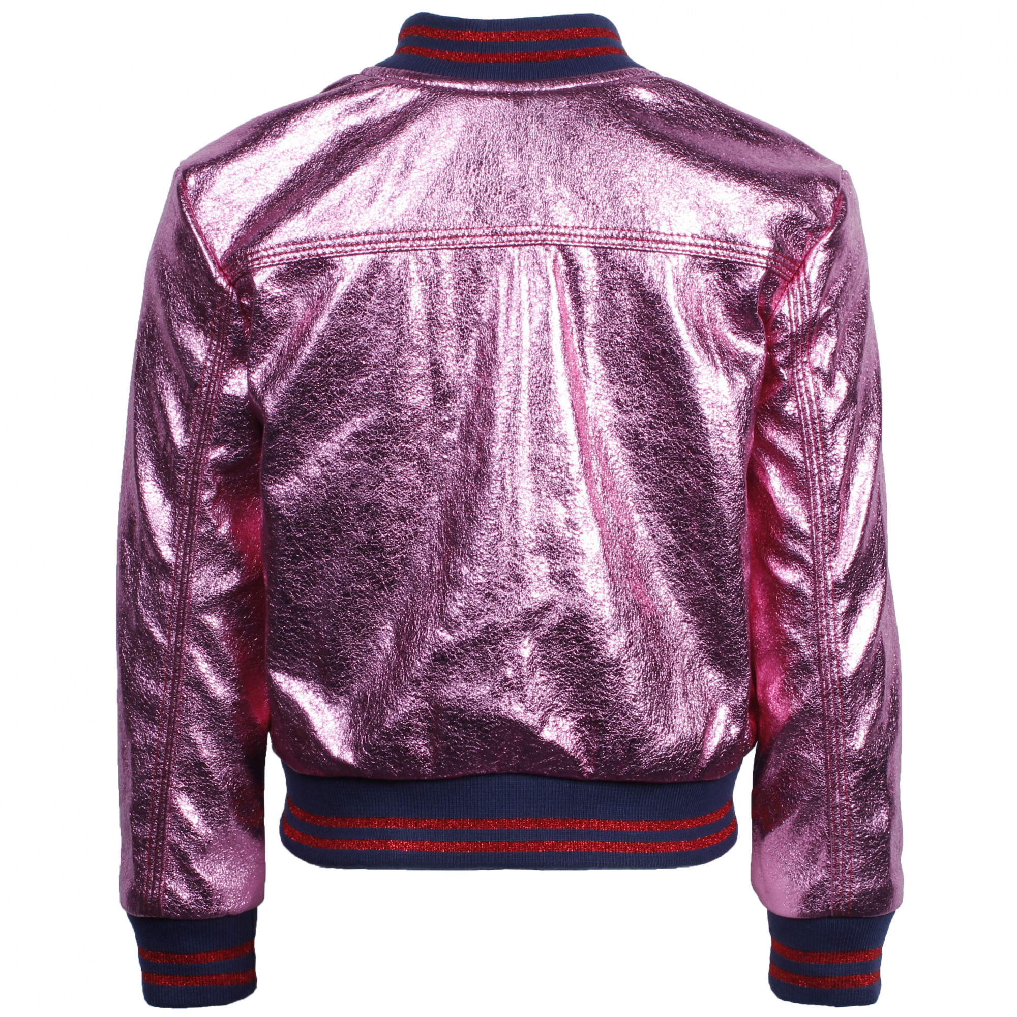 shimmer bomber jacket
