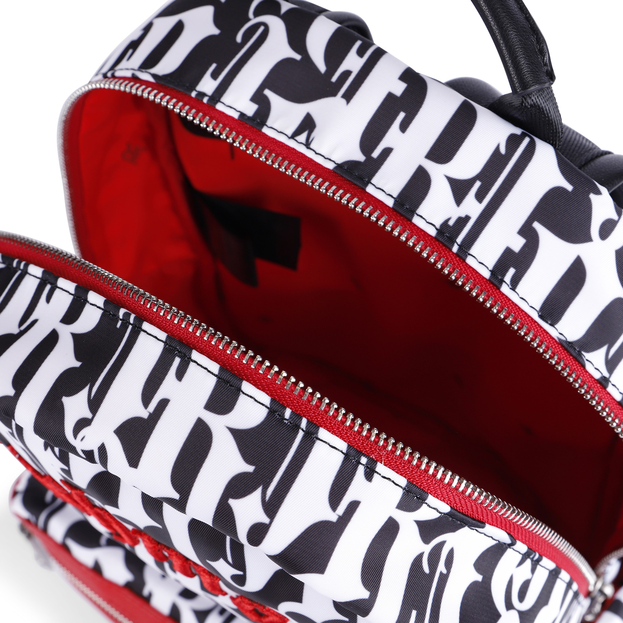 John Richmond Boys’ Logo Backpack with Back Support —