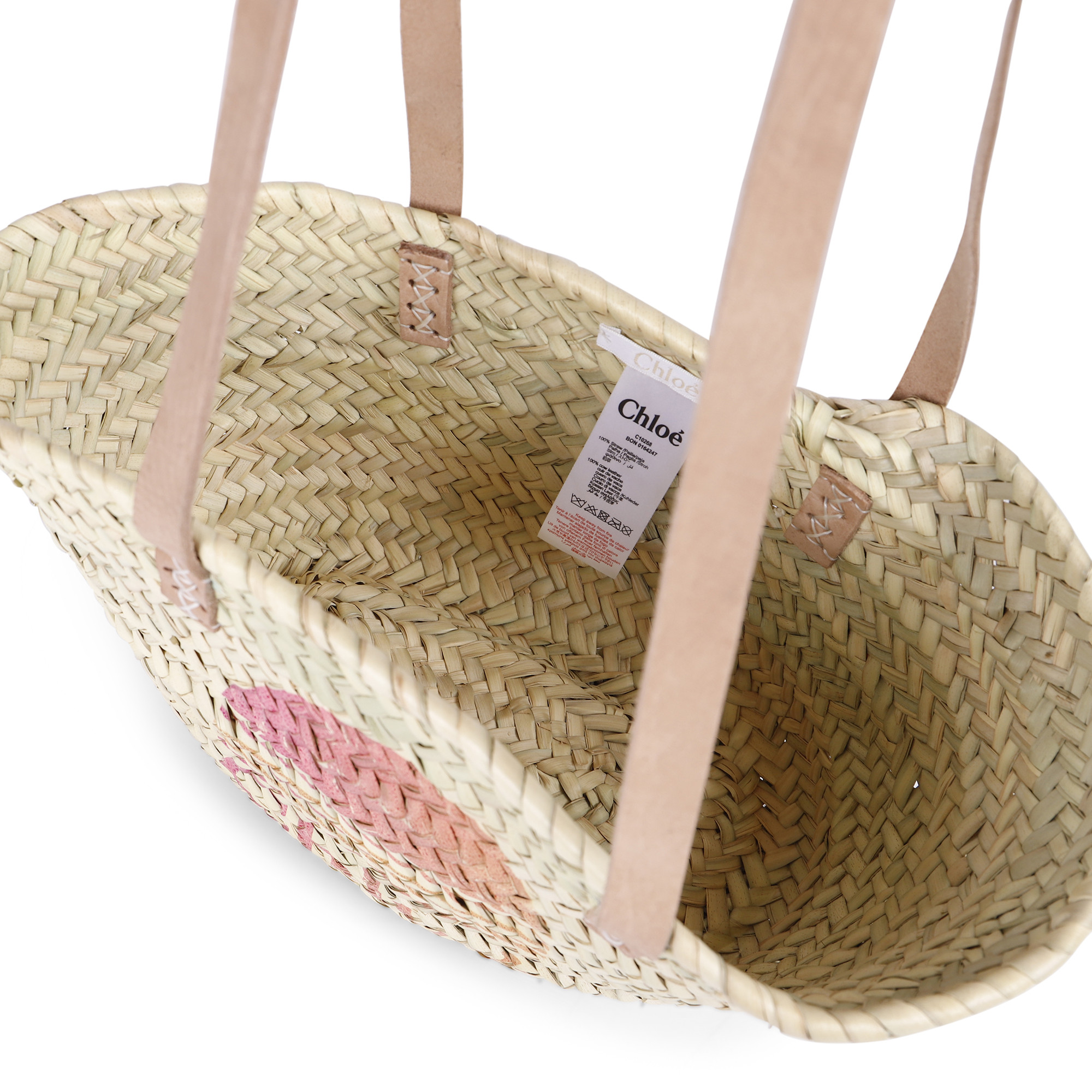 Chloe Girls' Straw Shoulder Bag —