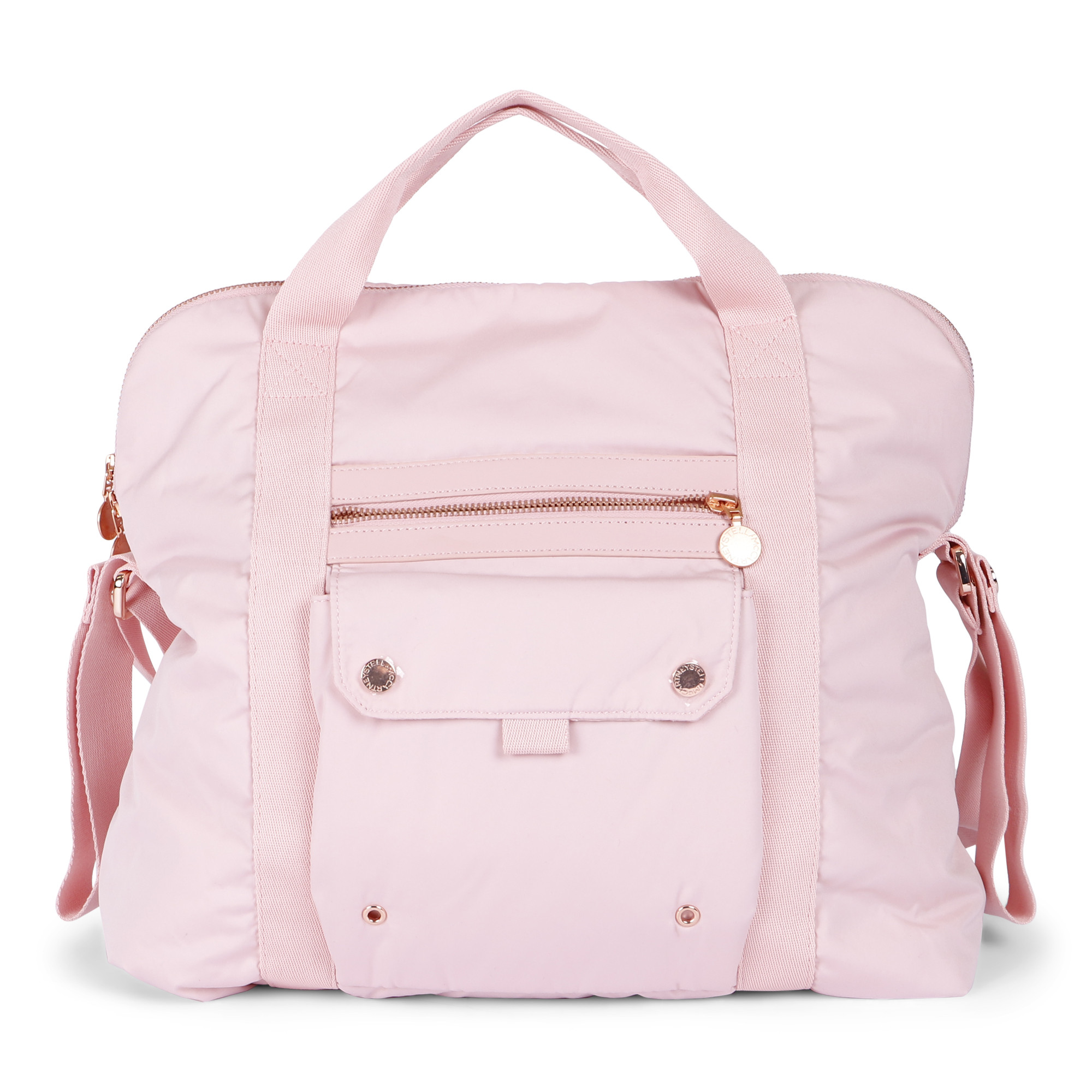 pink pram bag