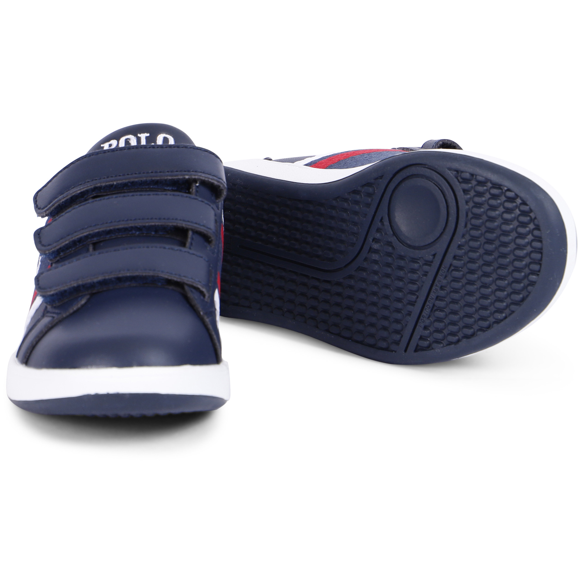 Polo Ralph Lauren Boys' Velcro Sneakers in Navy