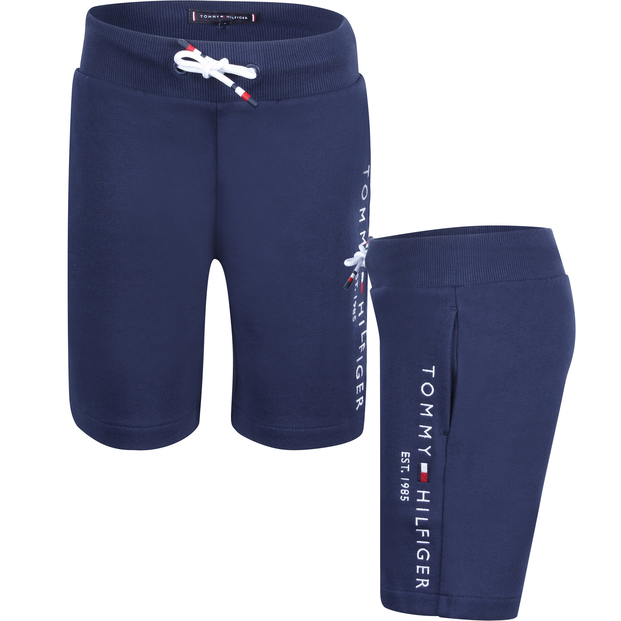 Tommy Hilfiger Boys' Logo Shorts in Navy Blue —