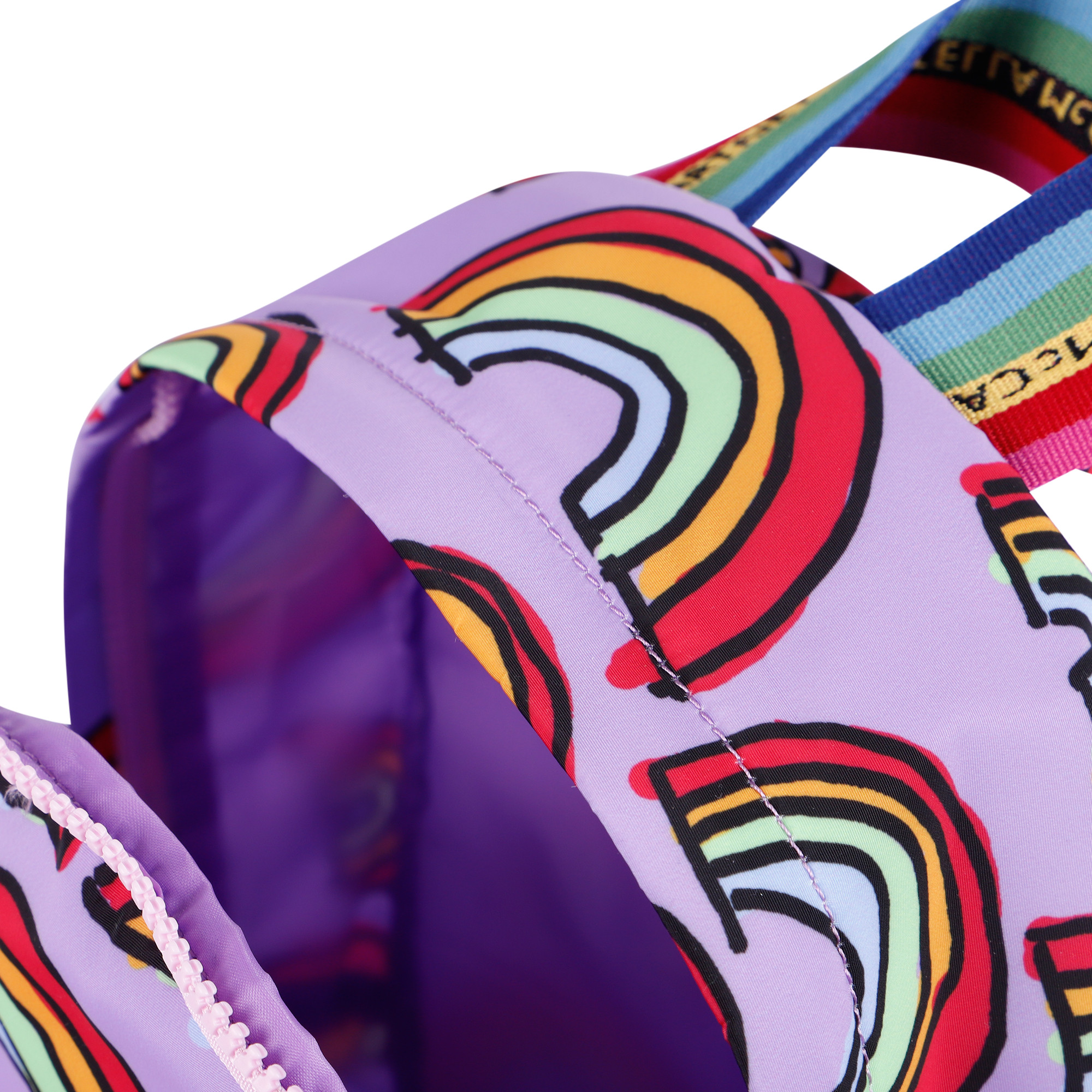 Stella McCartney Colorful Rainbow Backpack