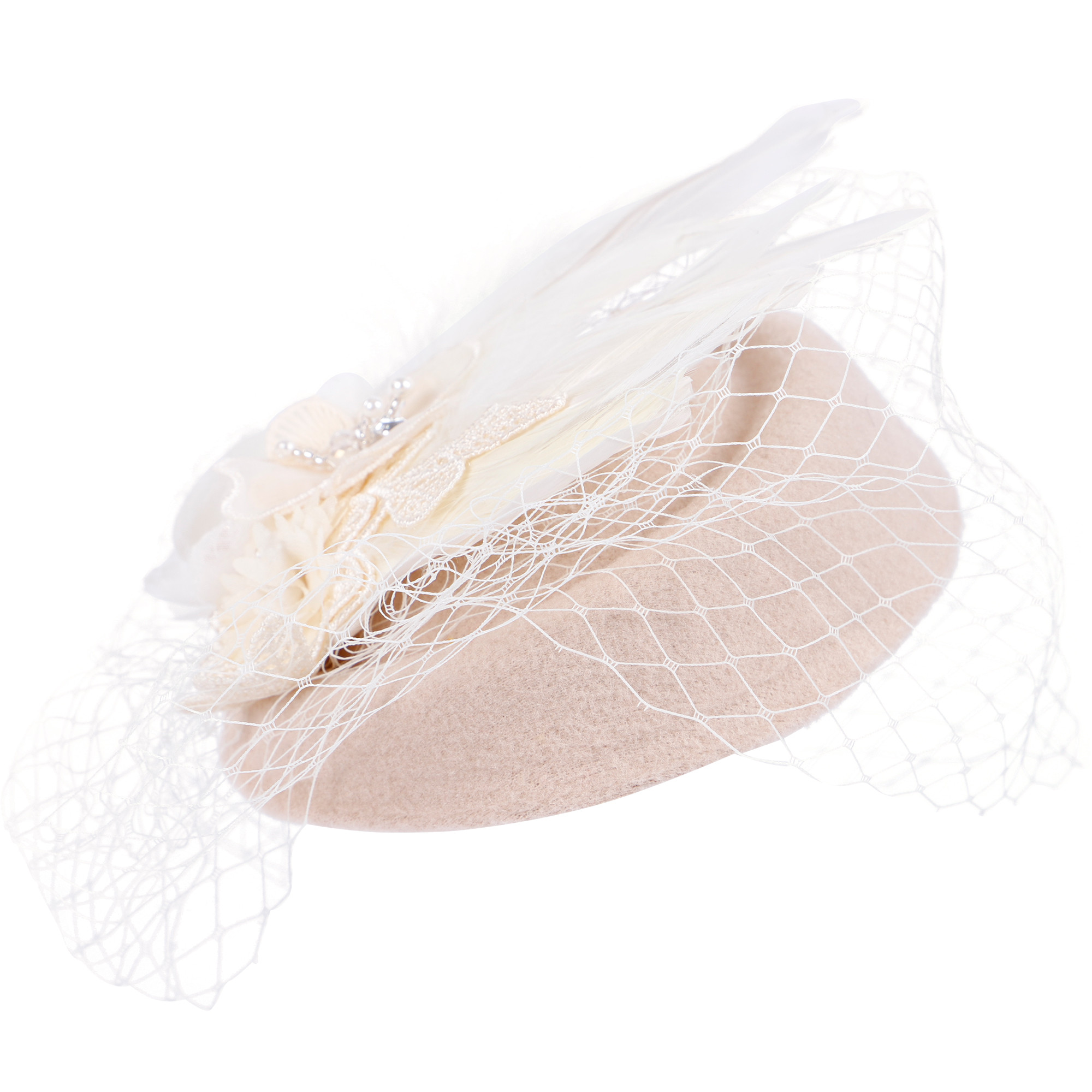 Sienna Likes To Party Girls' Deluxe Pillbox Hat