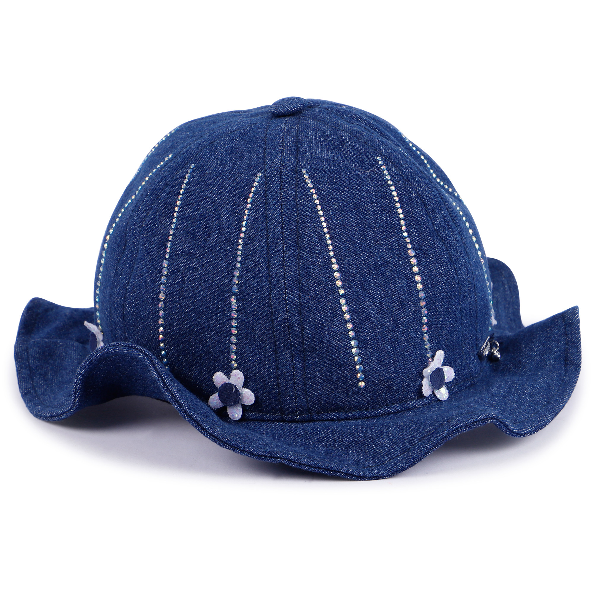 girls denim hat