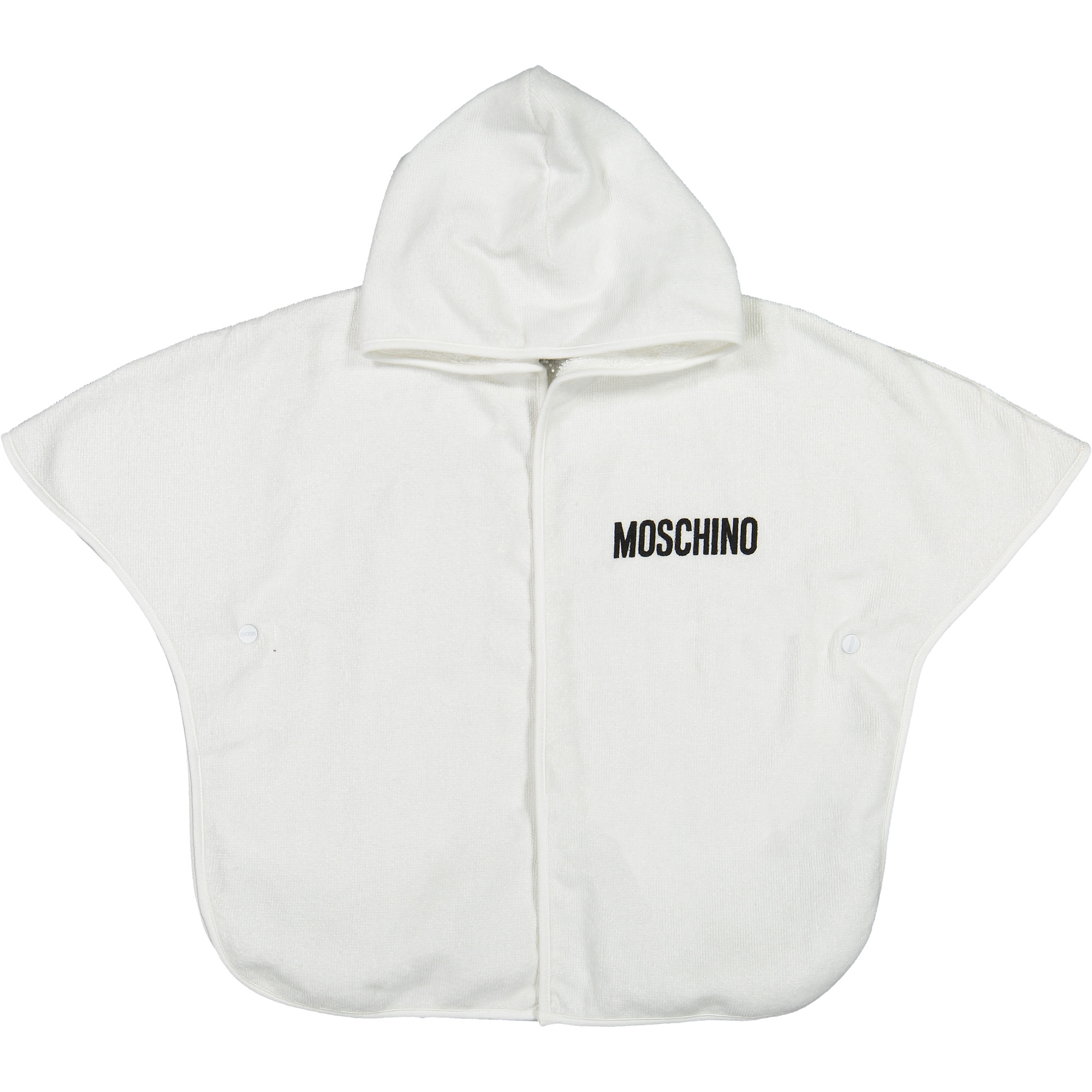 Moschino Towel Logo Jacket in White —