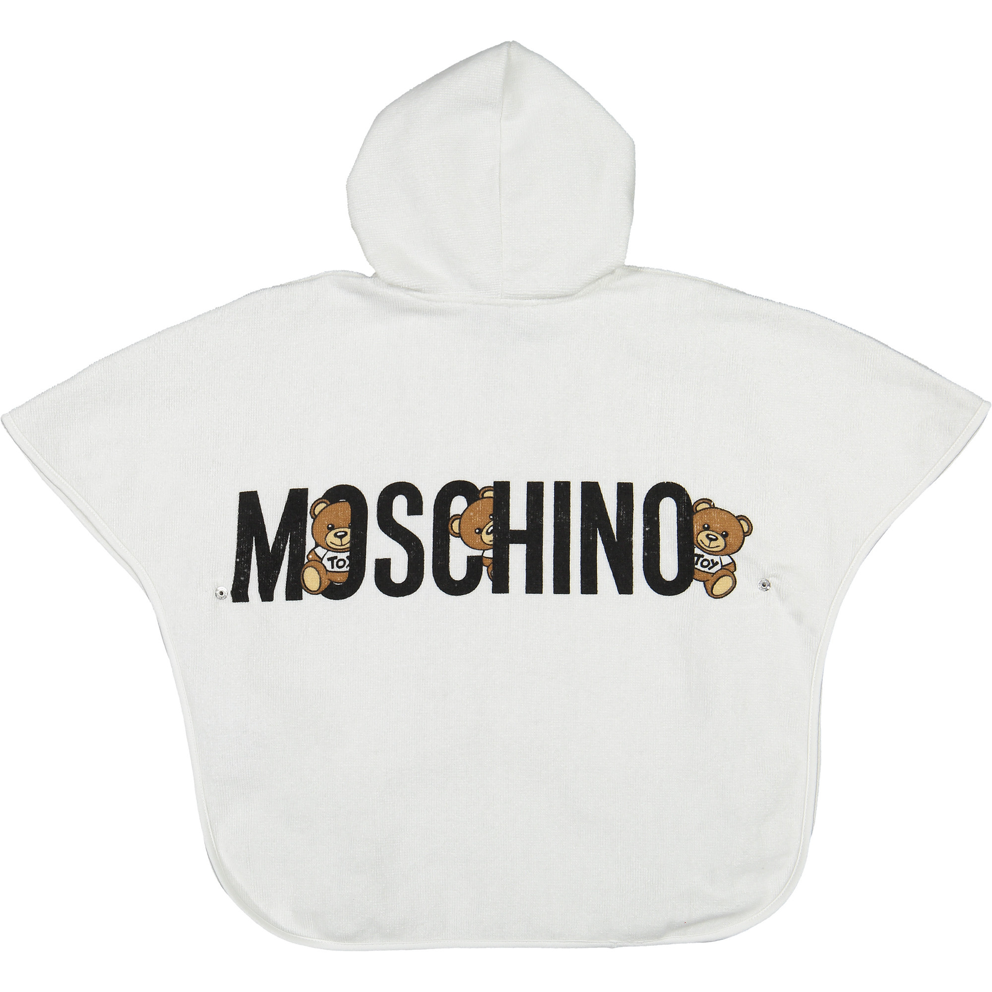 Moschino Towel Logo Jacket in White —
