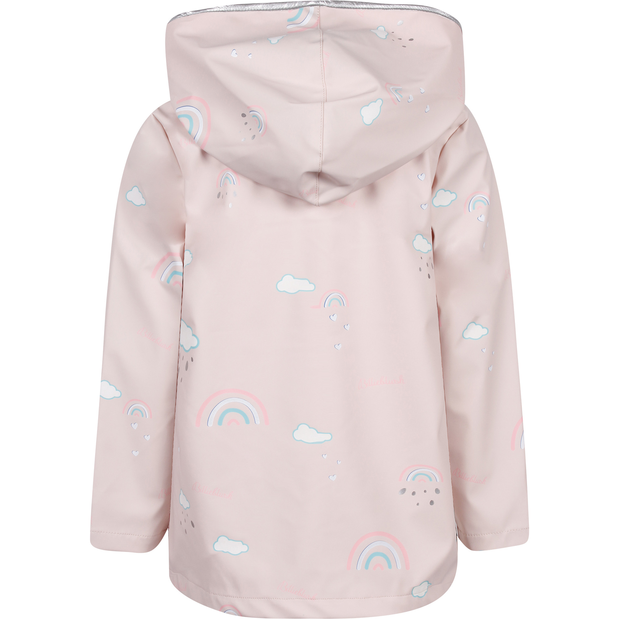 Billieblush Girls' Magical Rainbow Jacket in Rose Pink