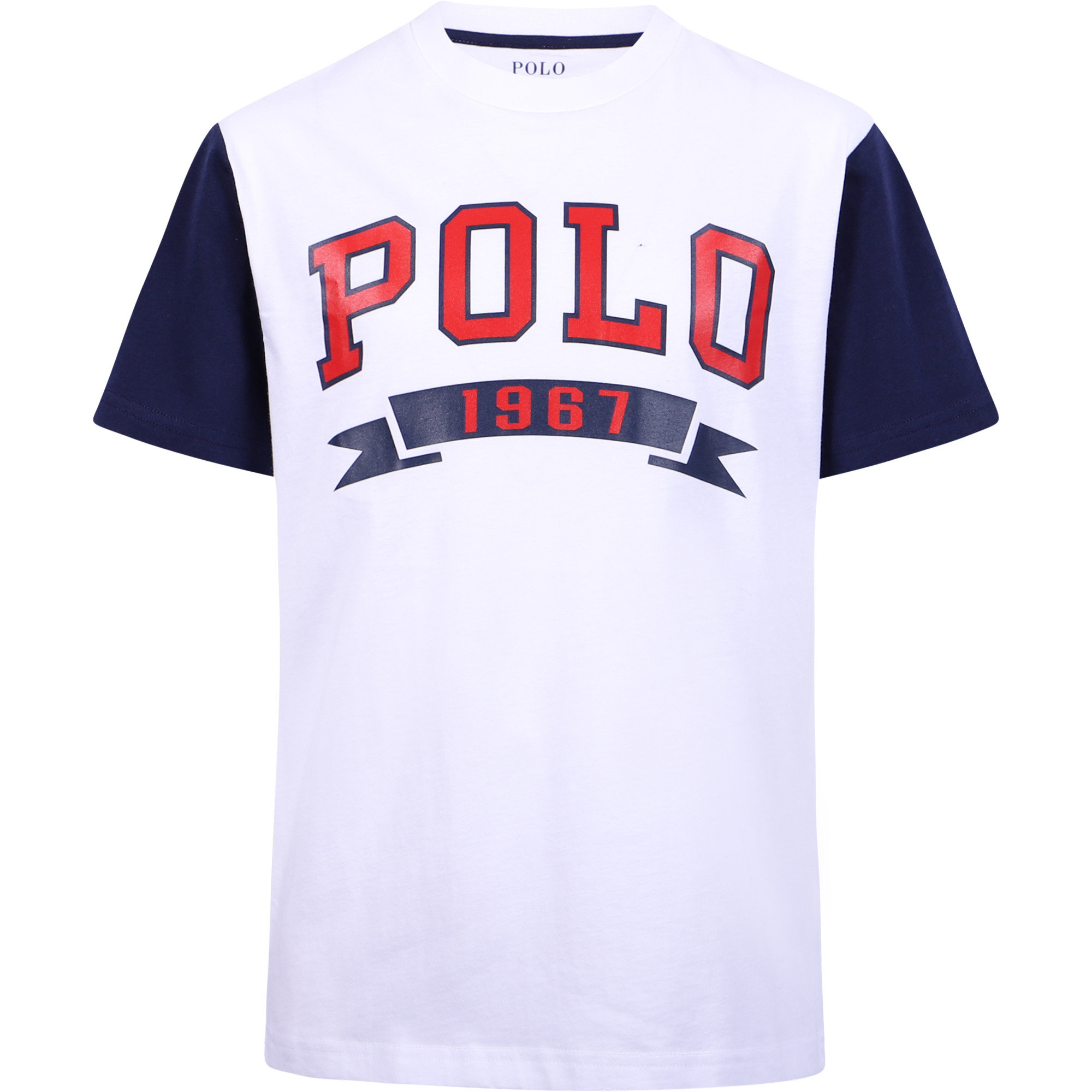 Polo Ralph Lauren Boys' Monogram TShirt in White