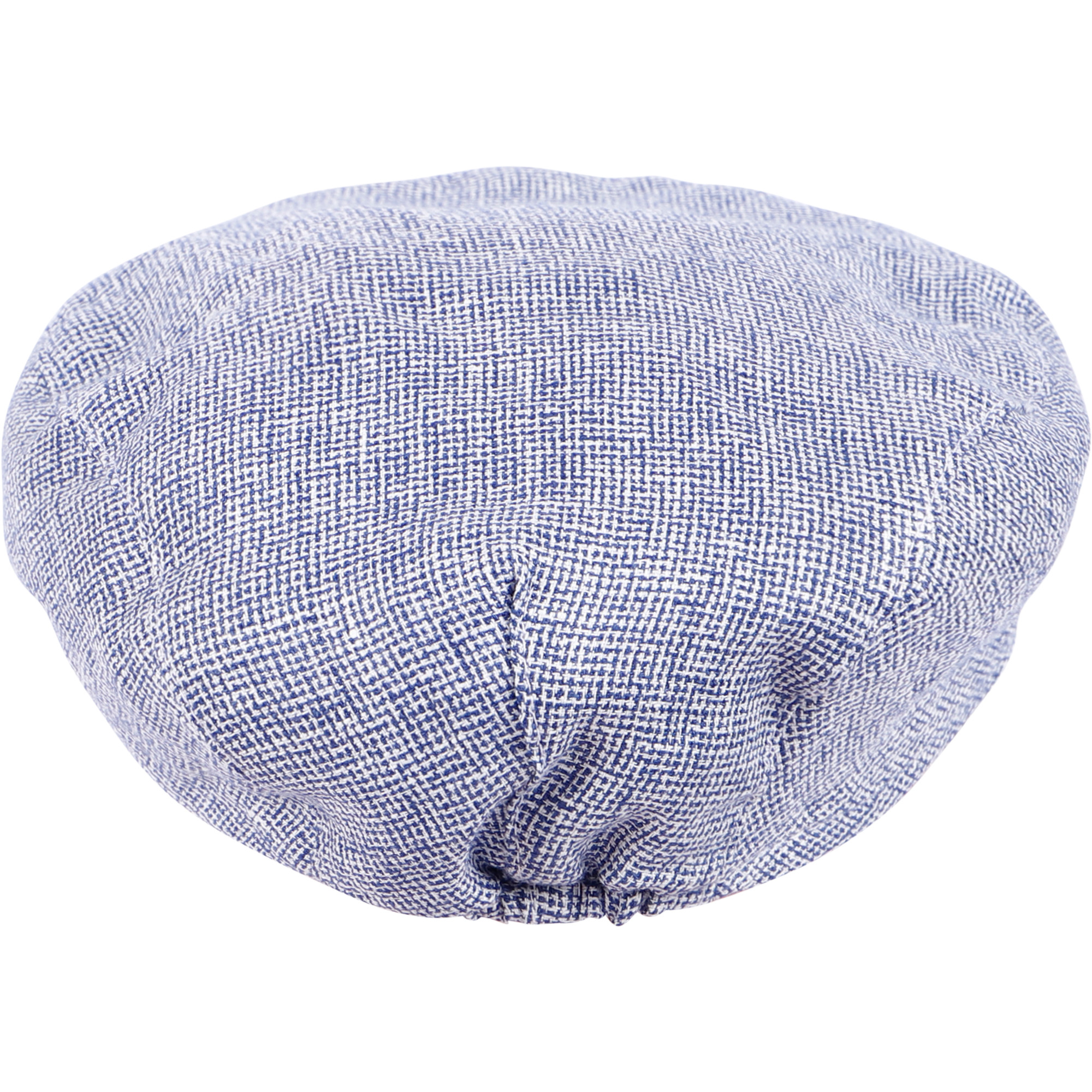 Il Gufo Boys' Classic Flat Cap in Blue