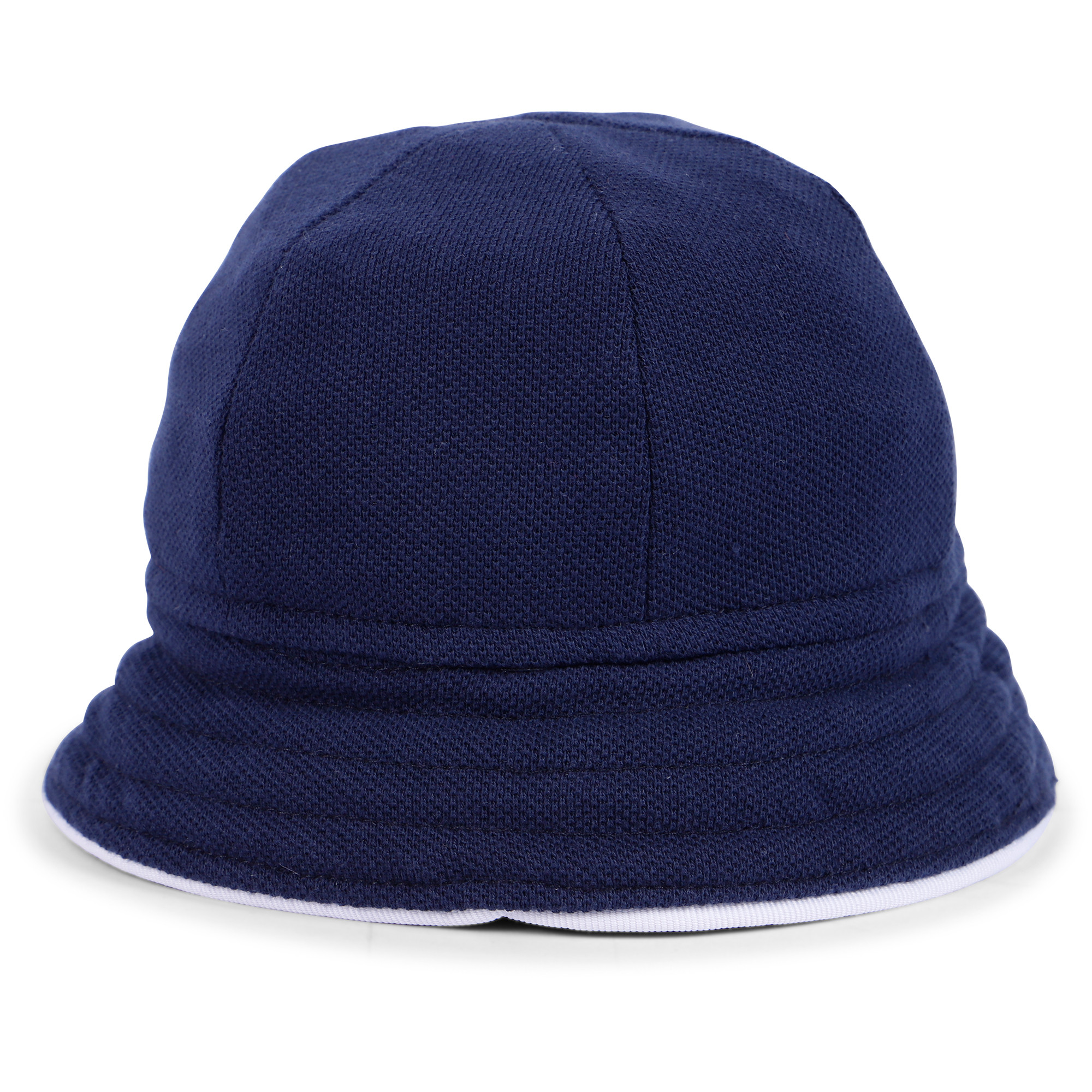 Il Gufo Classic String Hat in Navy Blue —