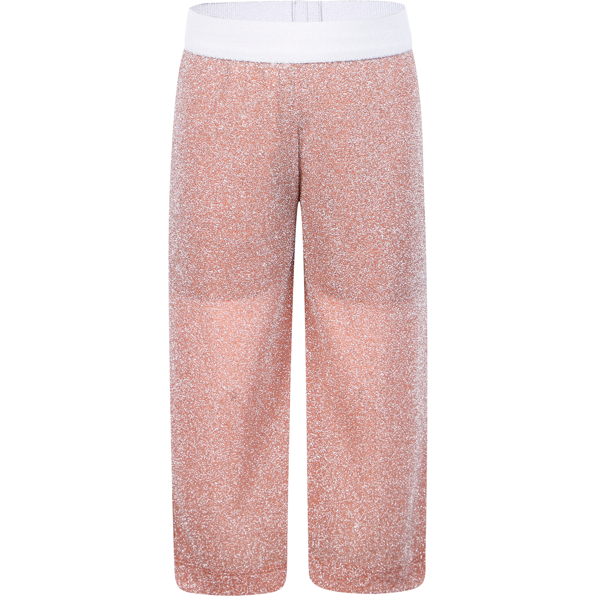 Caffe D'orzo Glitter Trousers in Apricot Pink â BAMBINIFASHION.COM