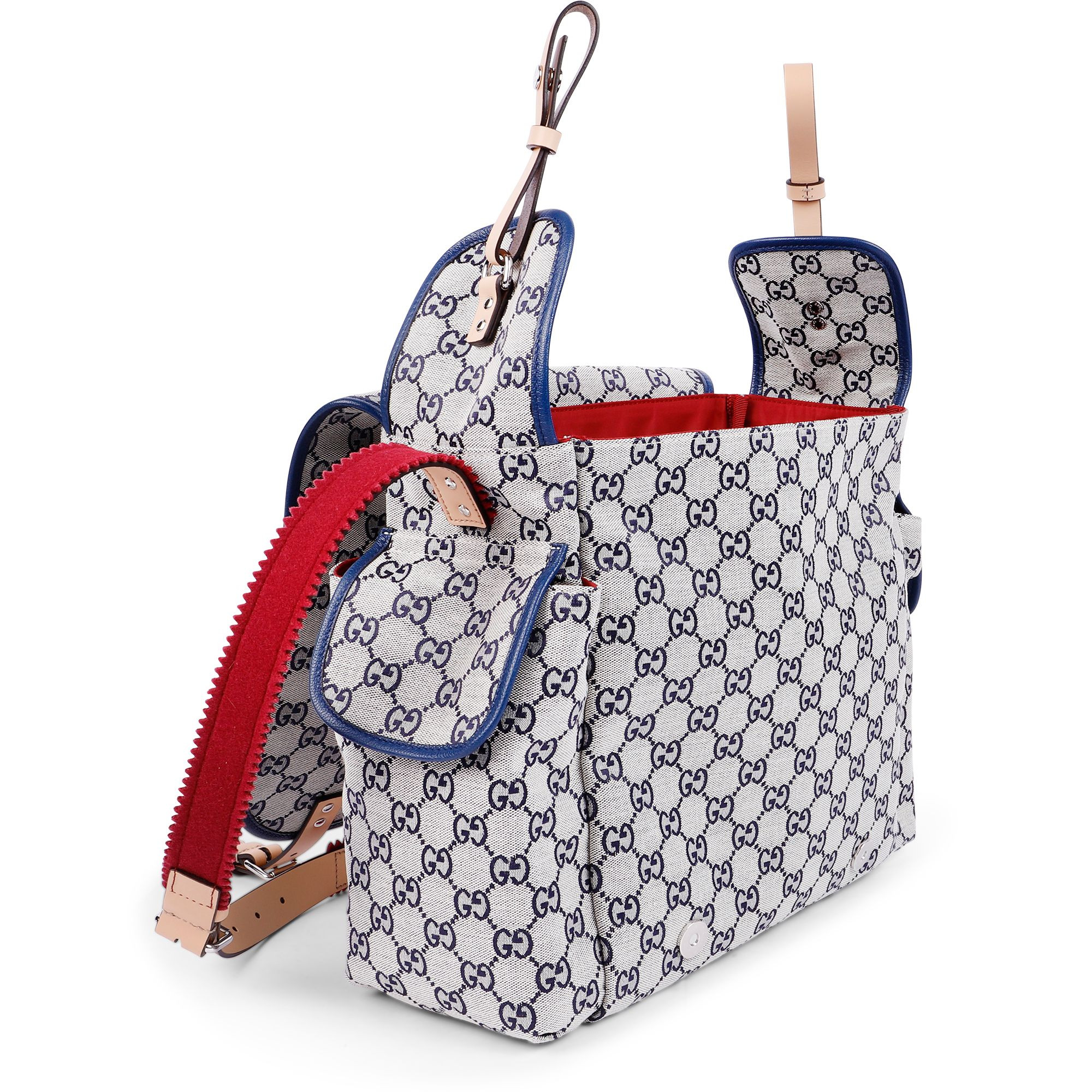 Gucci GG Print Baby Changing Bag —