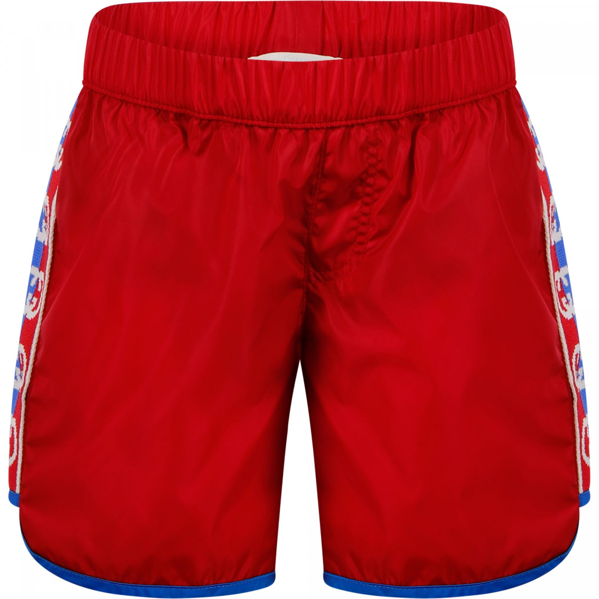 Gucci GG Swimming Trunks in Red