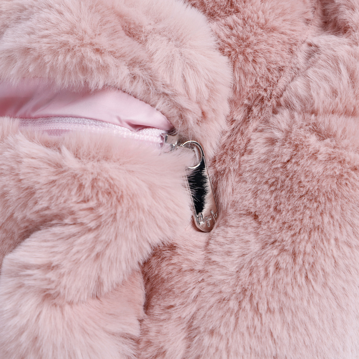 coach fuzzy backpack