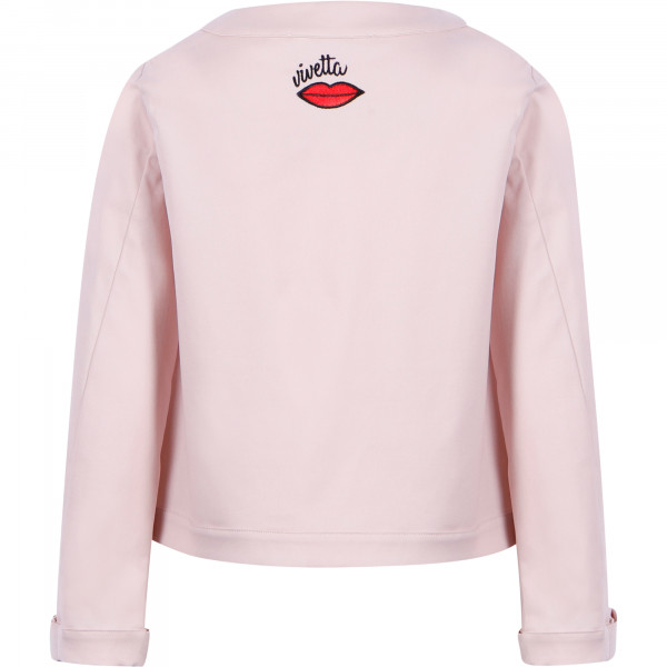 Logo Jacket in Pink