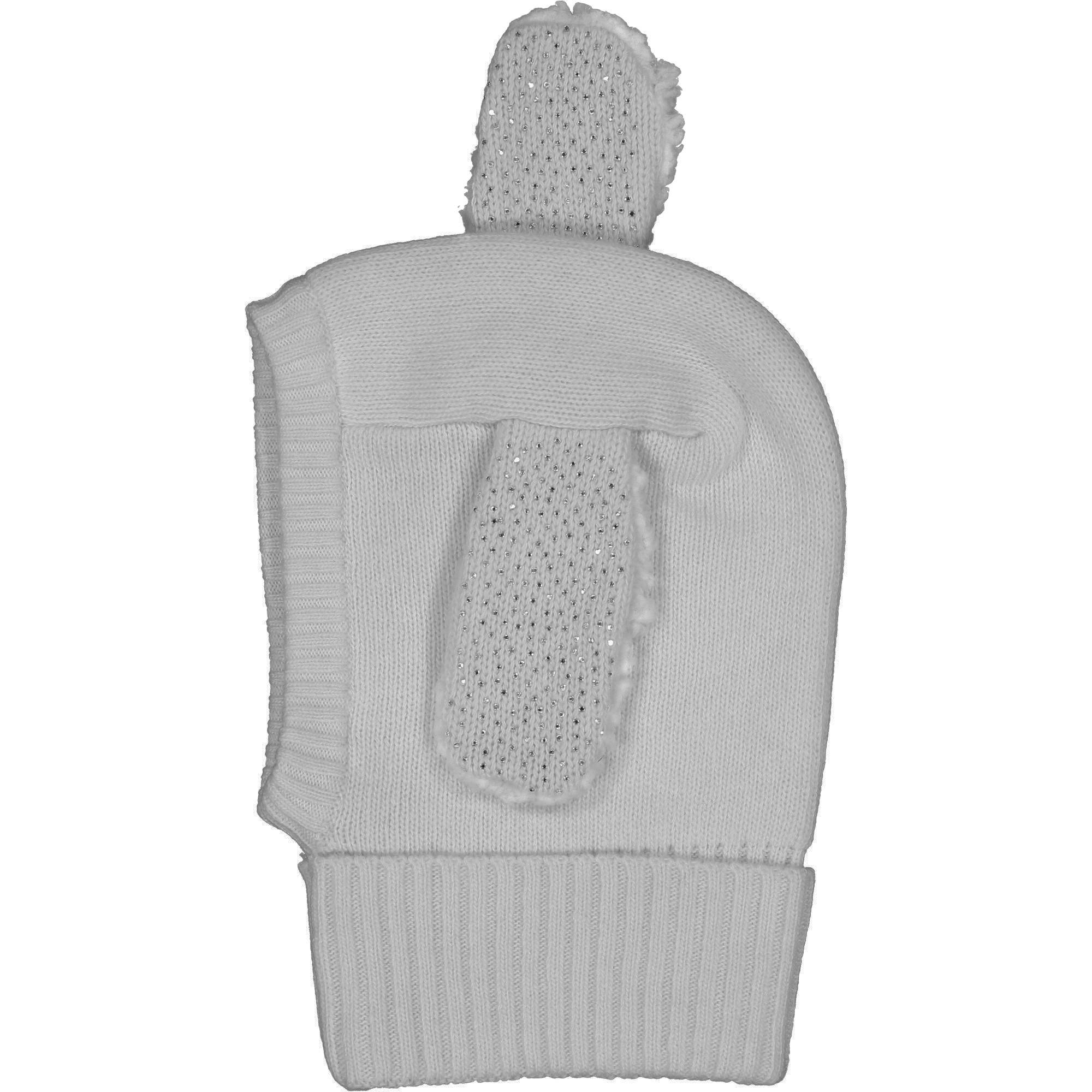 Il Trenino Girls Lamb Ears Knit Hoodie Hat —